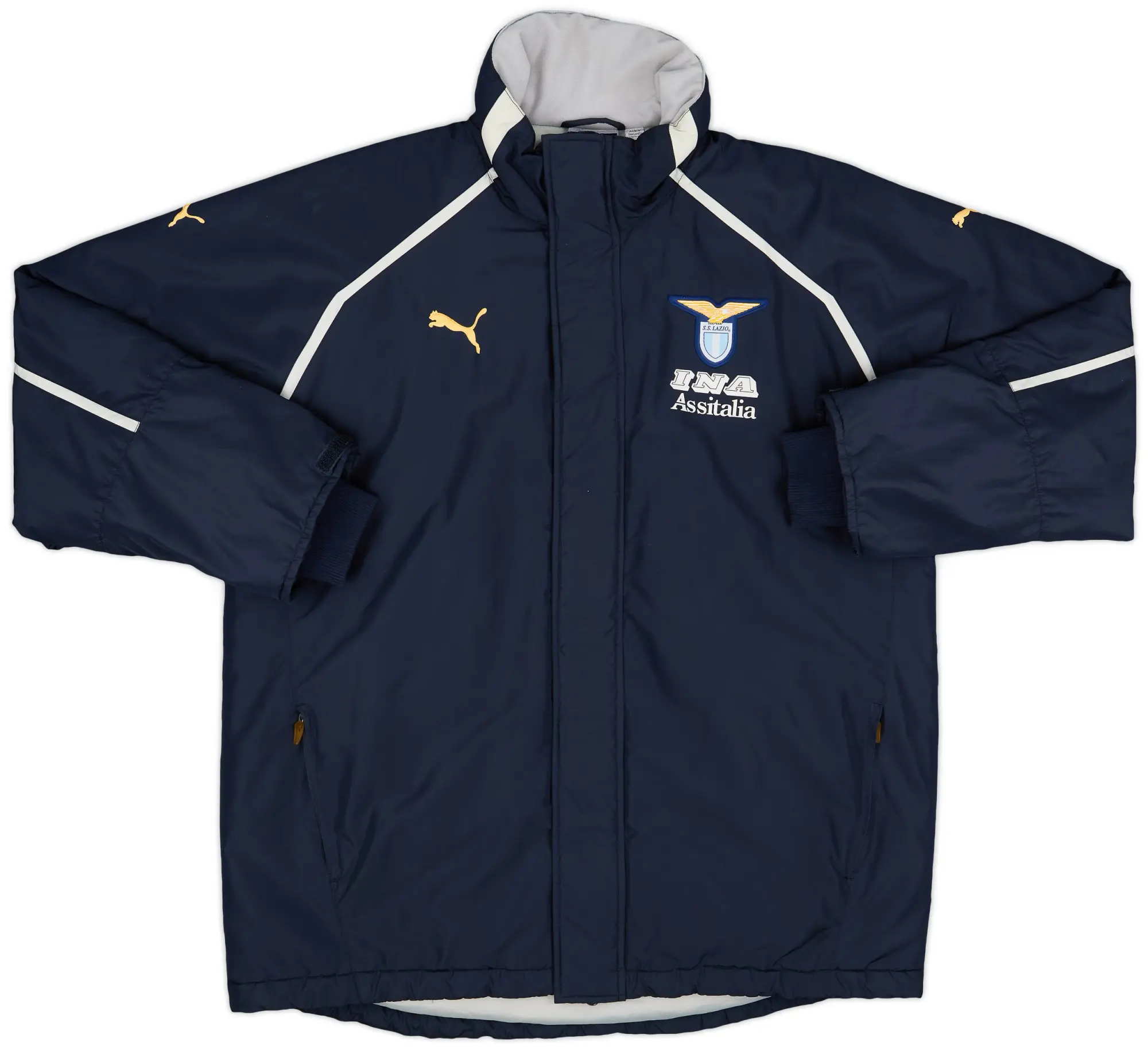 2005-06 Lazio Puma Padded Bench Coat - 6/10 - (XL)