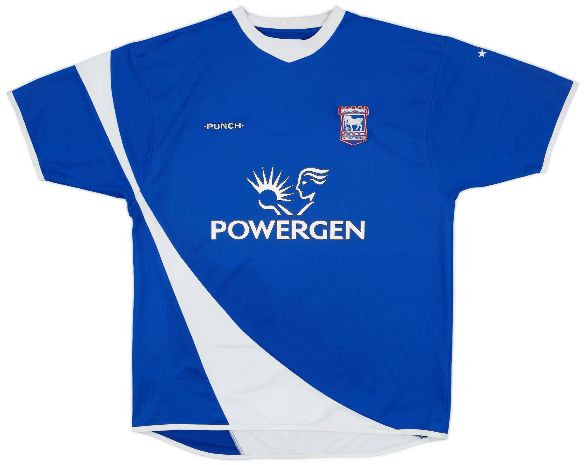 2005-07 Ipswich Home Shirt - 8/10 - (XXL)