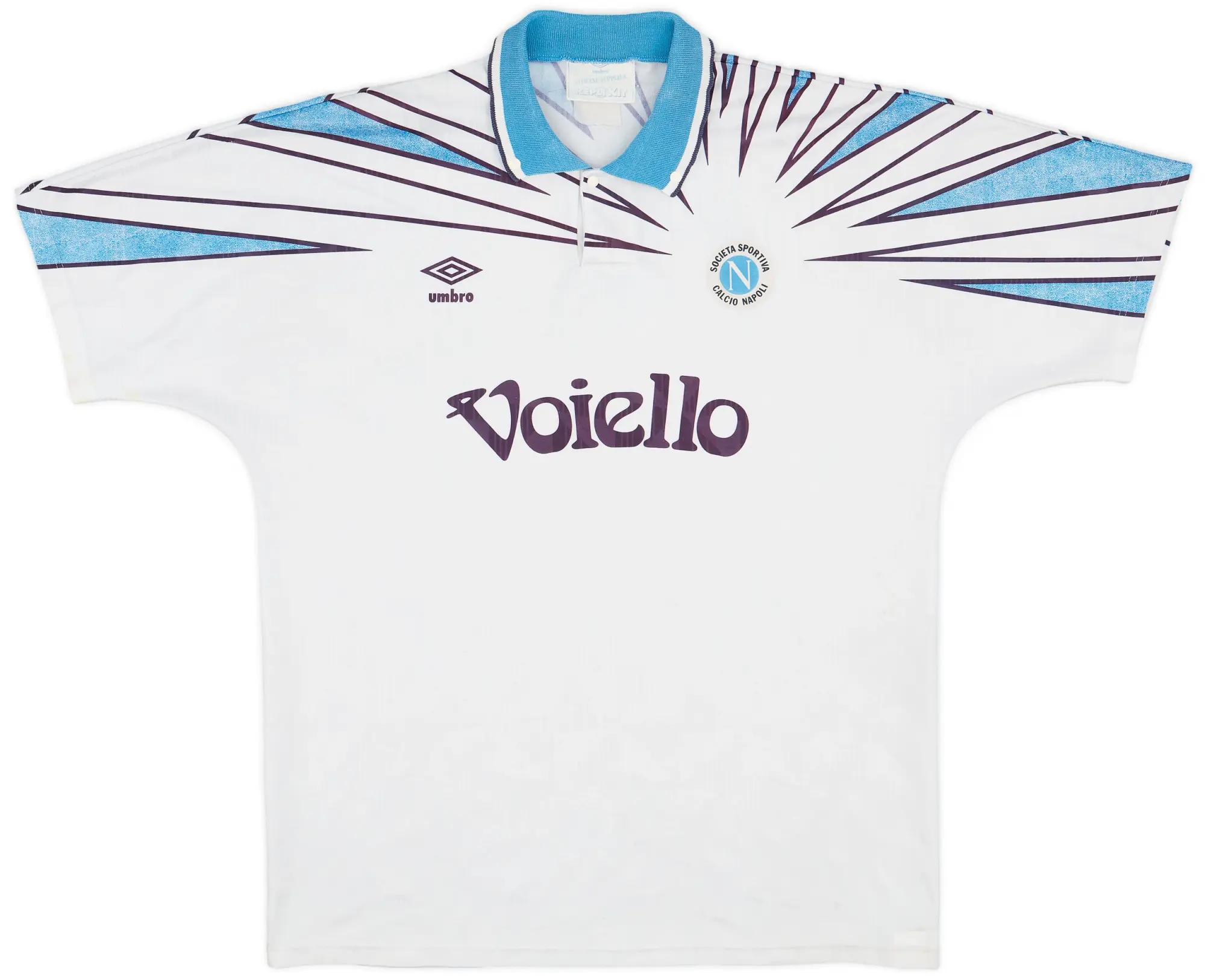 Umbro 1991-93 Napoli Away Shirt - 7/10 - (L)