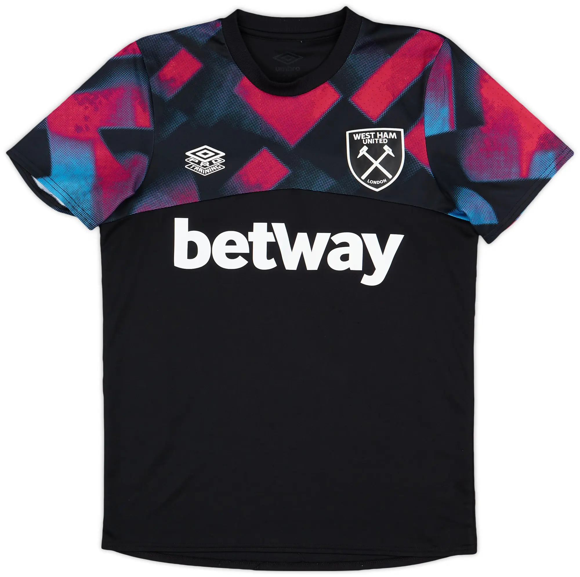 2021-22 West Ham Umbro Training Shirt - 9/10 - (S)