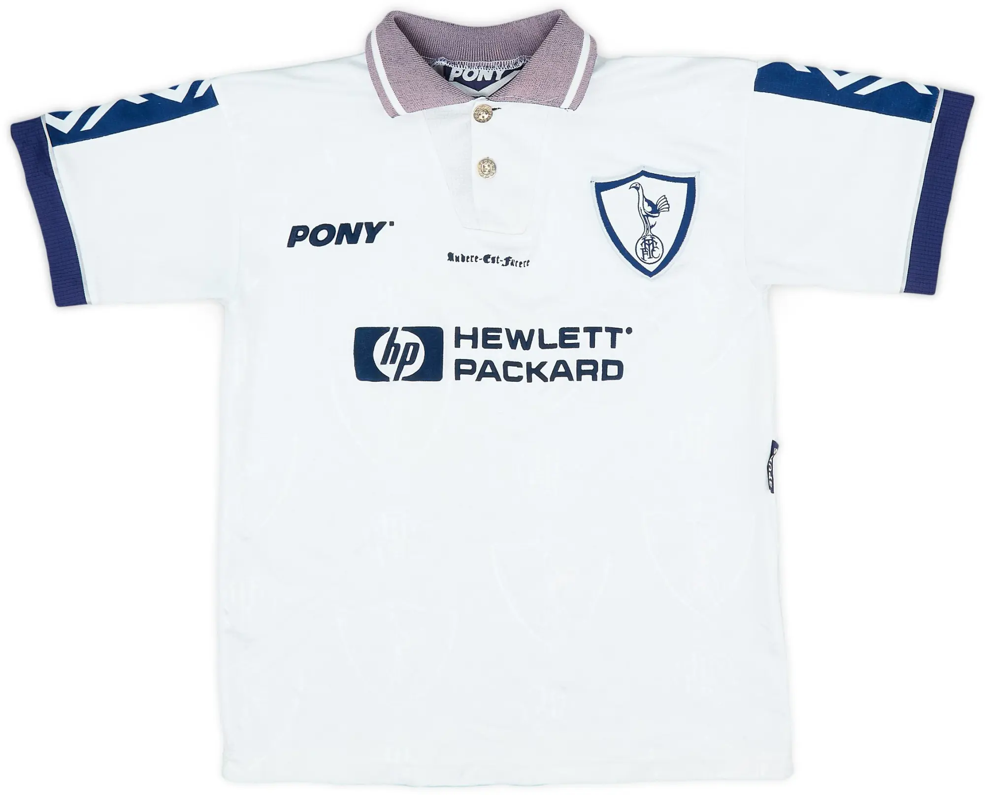 1995-97 Tottenham Home Shirt - 6/10 - (L.Boys)