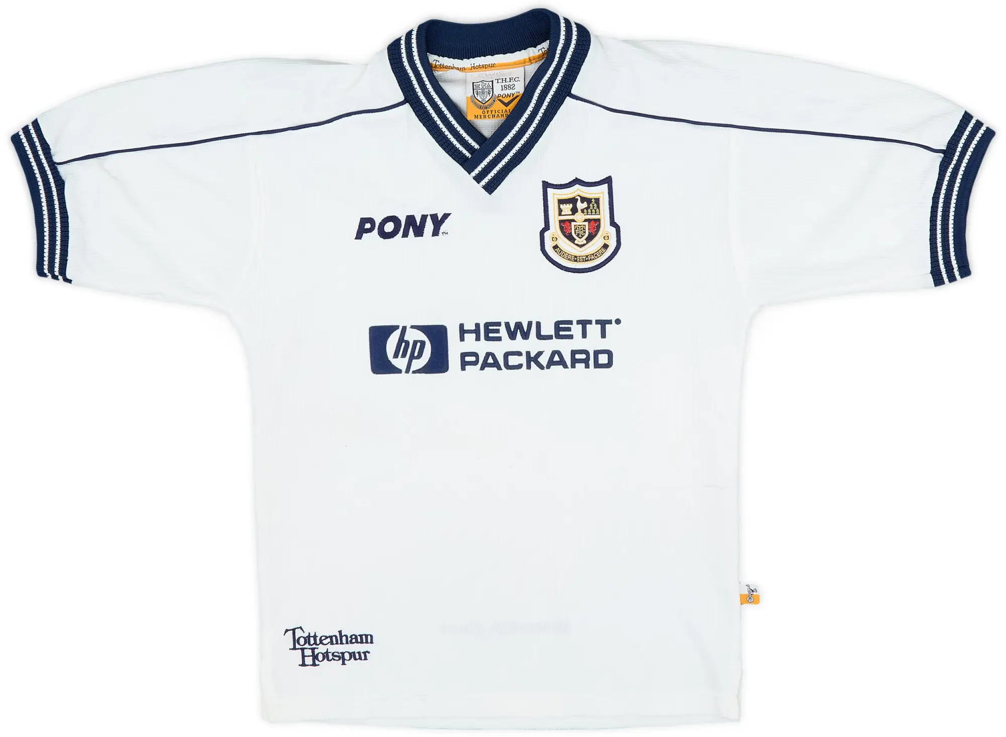 1997-99 Tottenham Home Shirt - 7/10 - (L.Boys)