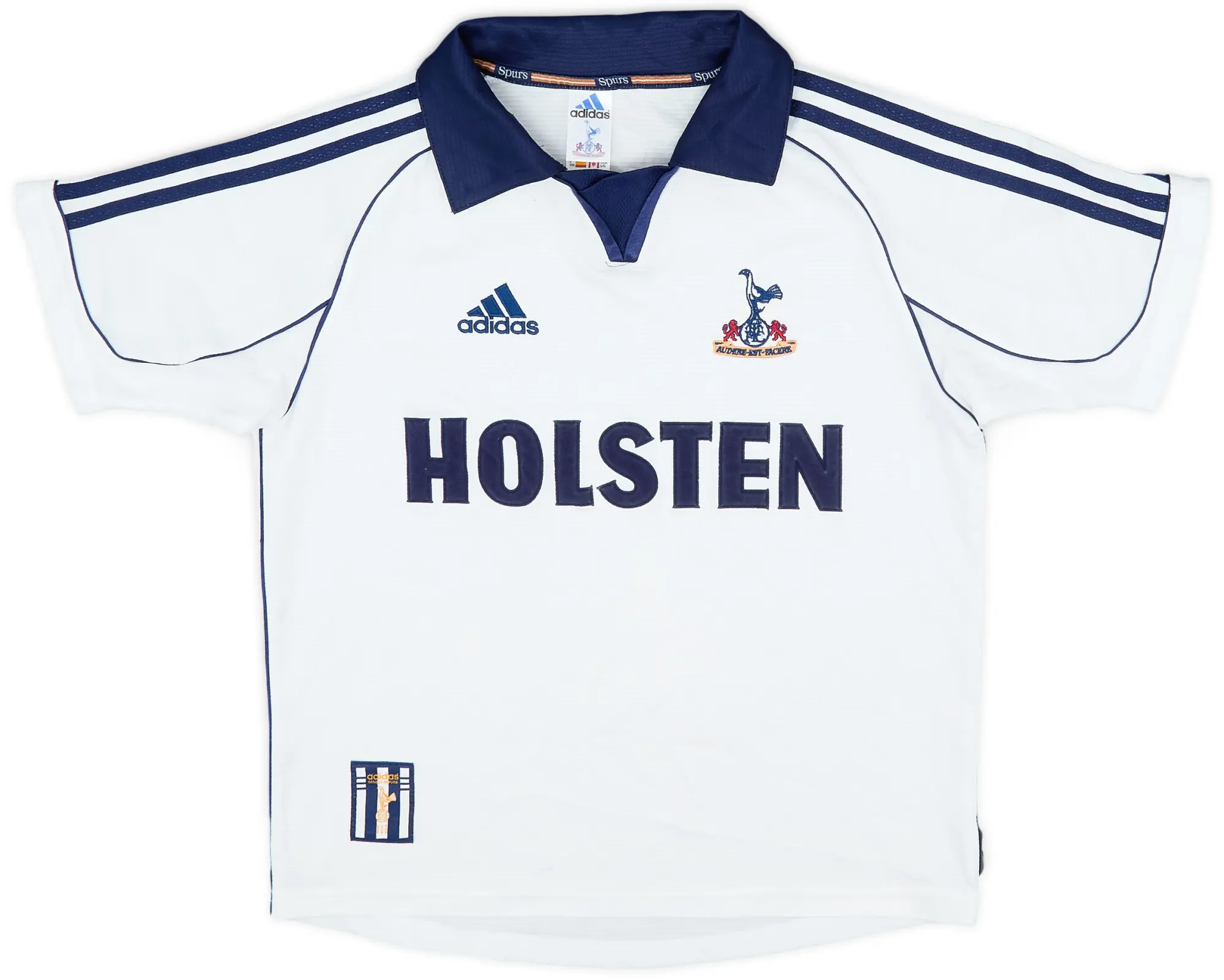 adidas 1999-01 Tottenham Home Shirt - 8/10 - (Y)