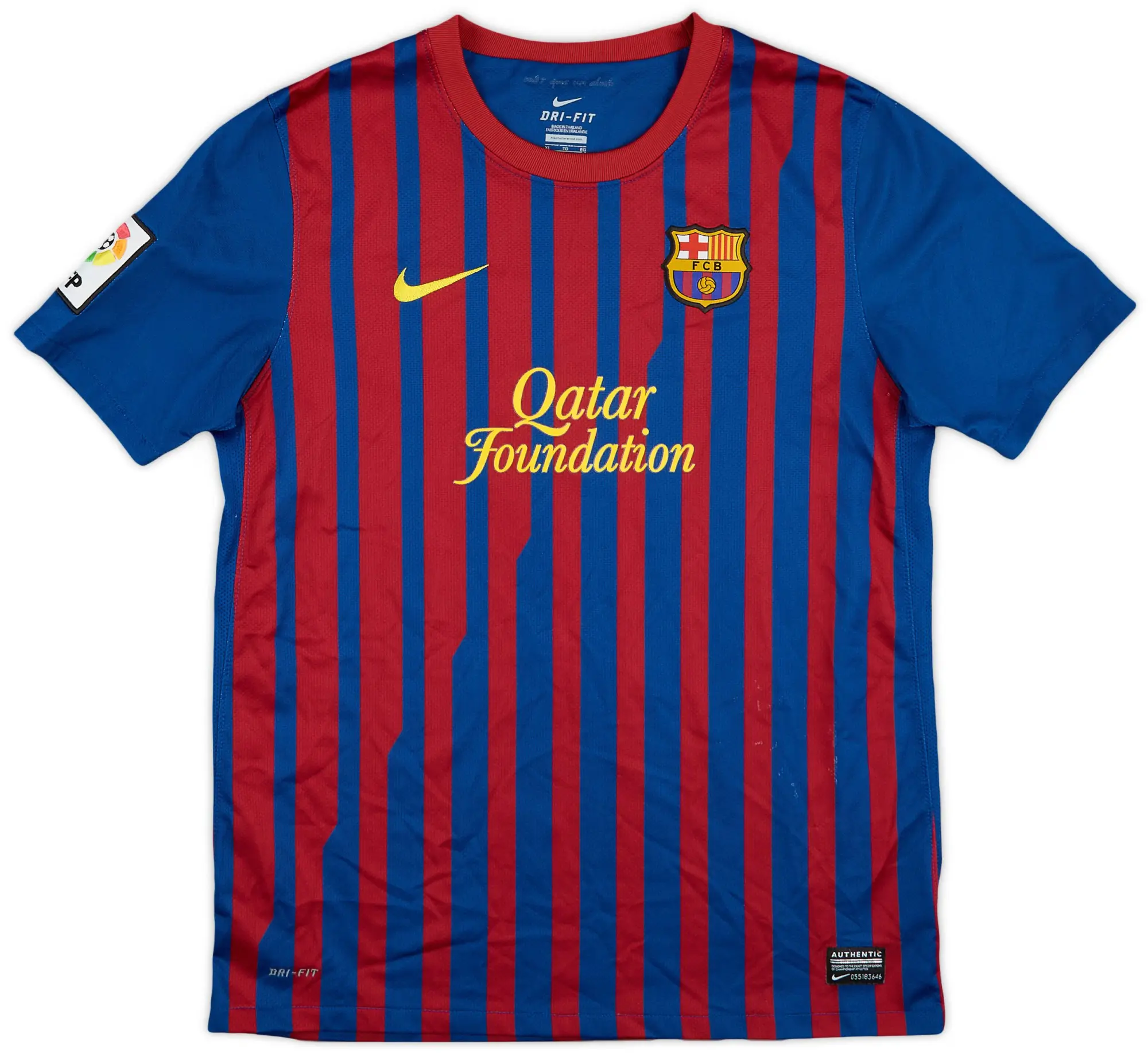 Nike 2011-12 Barcelona Home Shirt - 6/10 - (XL.Boys)