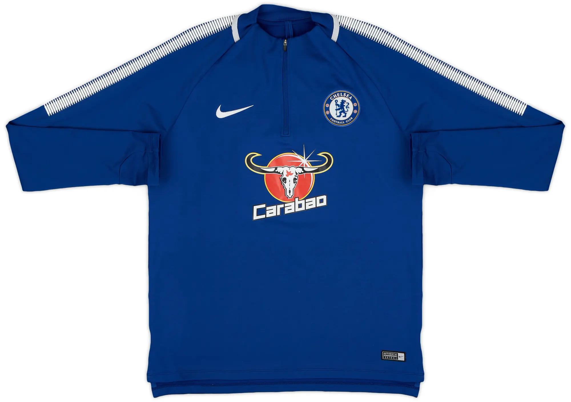 2017-18 Chelsea Nike 1/4 Zip Drill Top - 6/10 - (M)