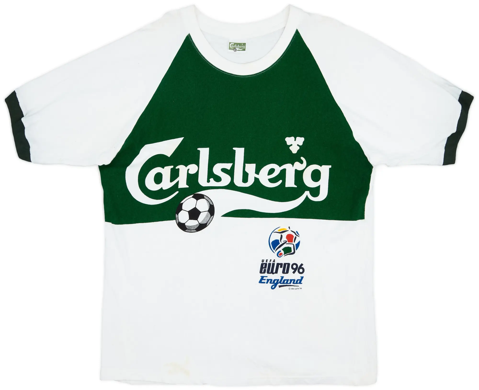 T-Shirts 19996 England 'Euro 96' Cotton Graphic Tee - 6/10 - (L)