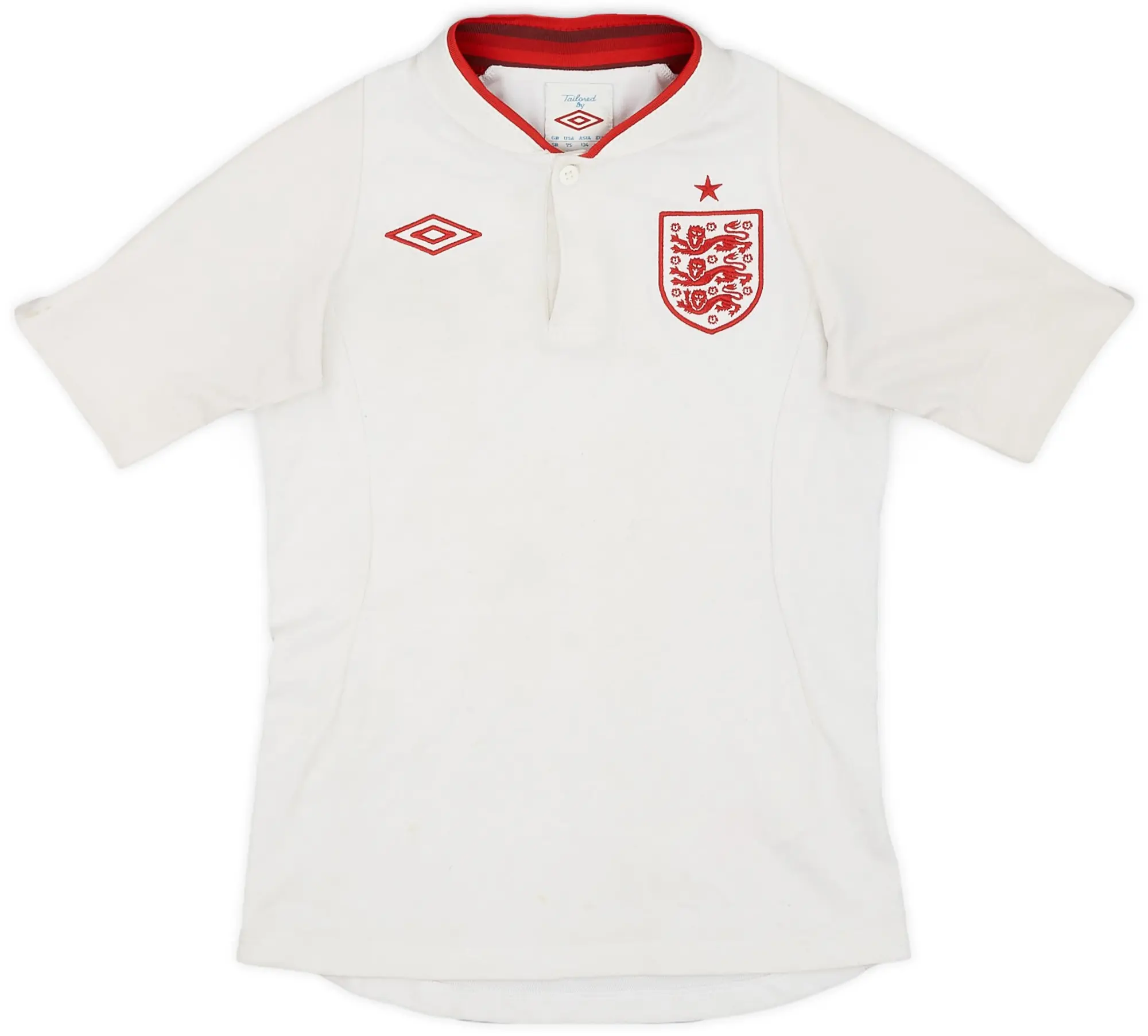 Umbro 2012-13 England Home Shirt - 5/10 - (S.Boys)