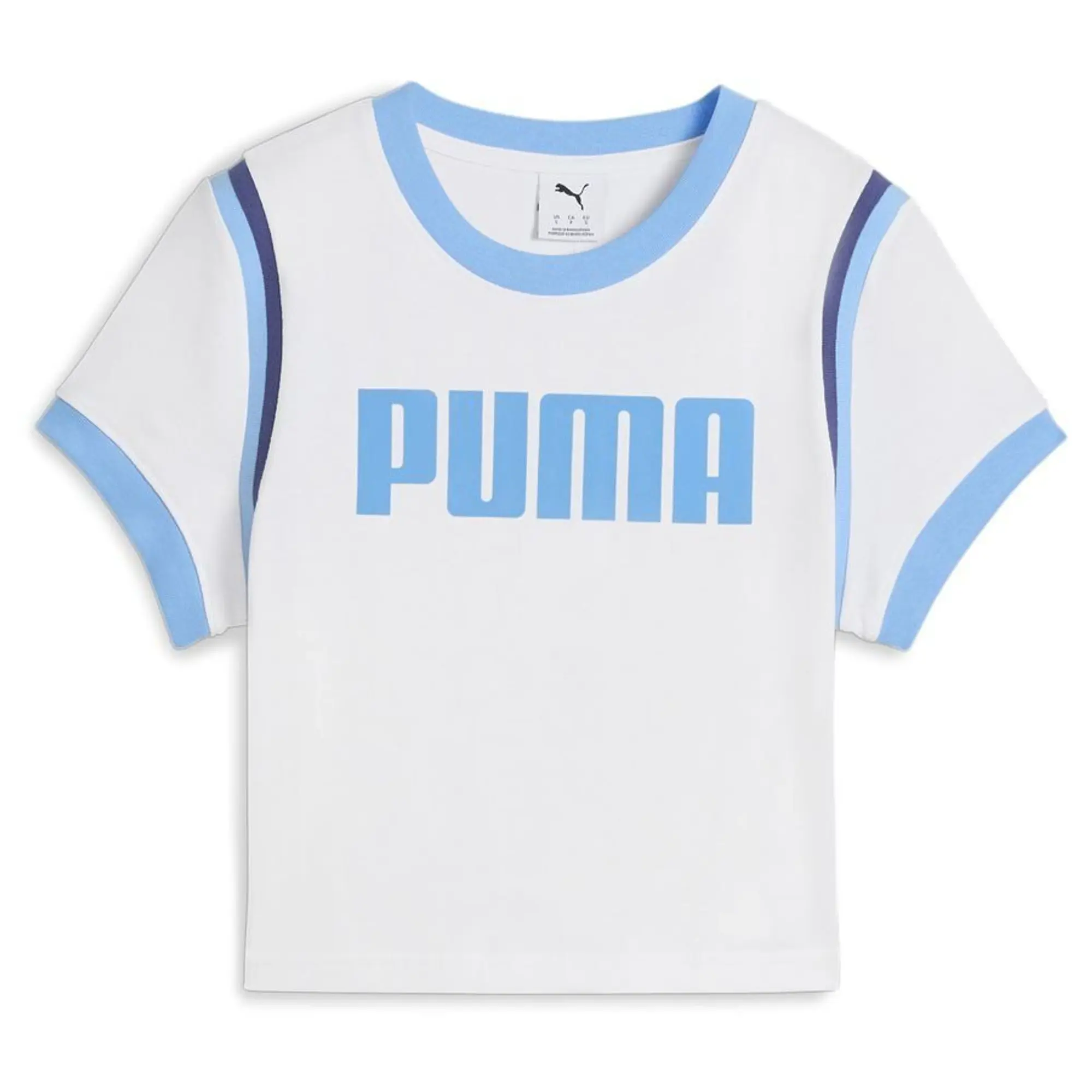 Future.Puma.Archive Graphic Baby Tee Puma White - ['White']