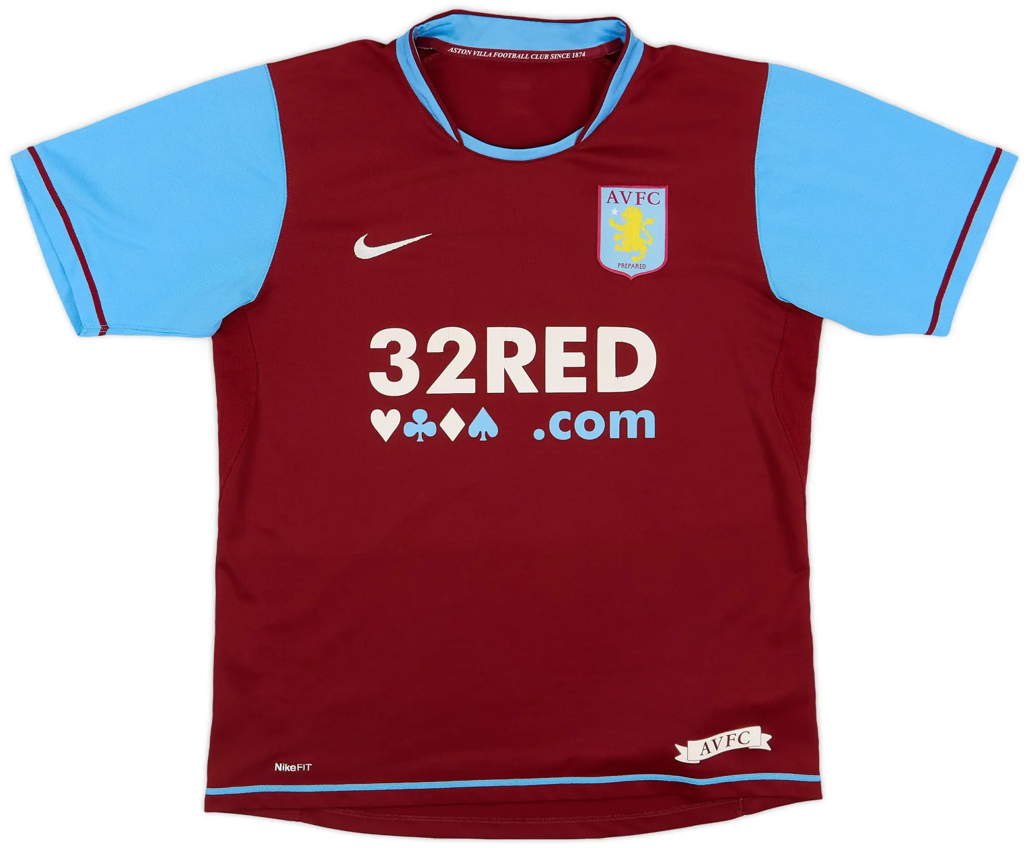 Nike 2007-08 Aston Villa Home Shirt Petrov #19 - 6/10 - (M)