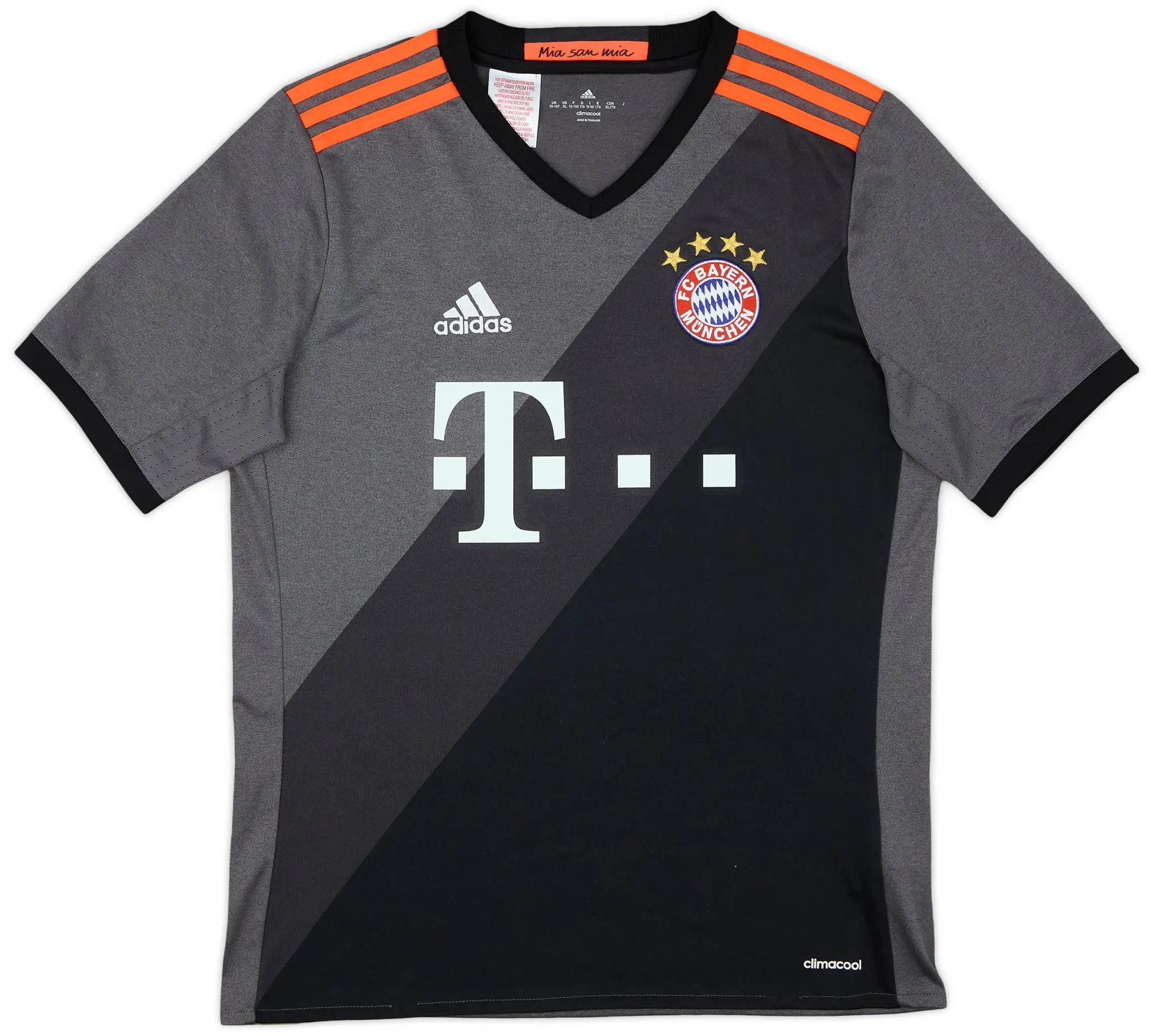 adidas 2016-17 Bayern Munich Away Shirt - 8/10 - (XL.Boys)