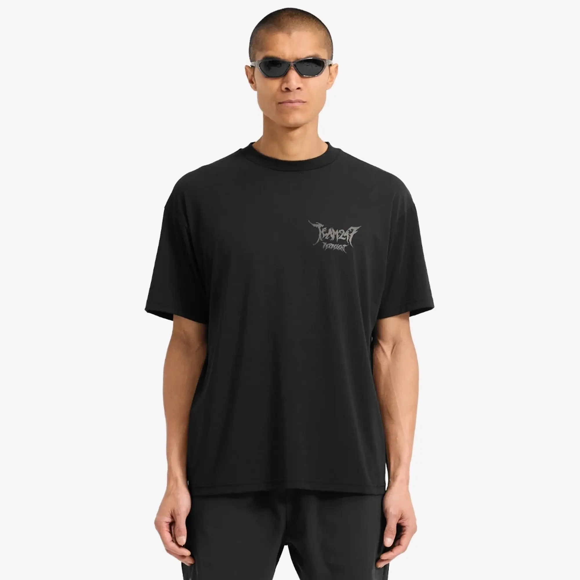 END. x Represent Men's 247 Oversized T-Shirt Jet Black