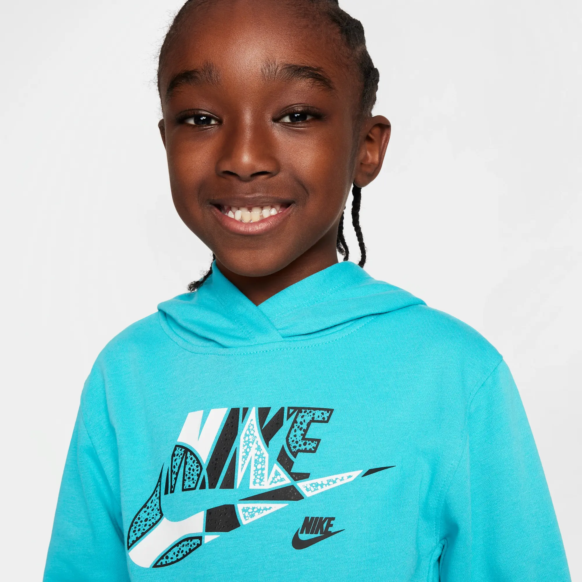 Nike Sportswear 'Outside the Lines' Younger Kids' 2-Piece French Terry Trousers Set - Black - Cotton