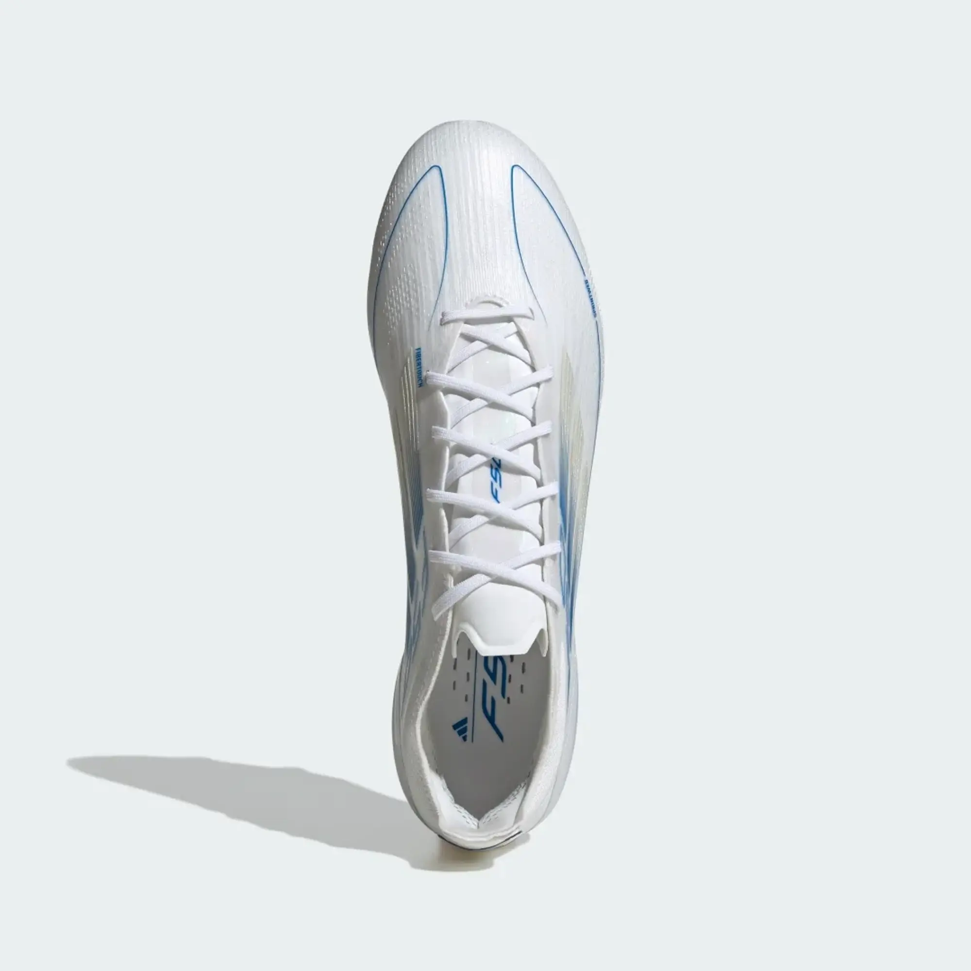 Adidas F50 Elite Fg Polar Victory - Footwear White/Silver Metallic/Bright Royal - ['White']