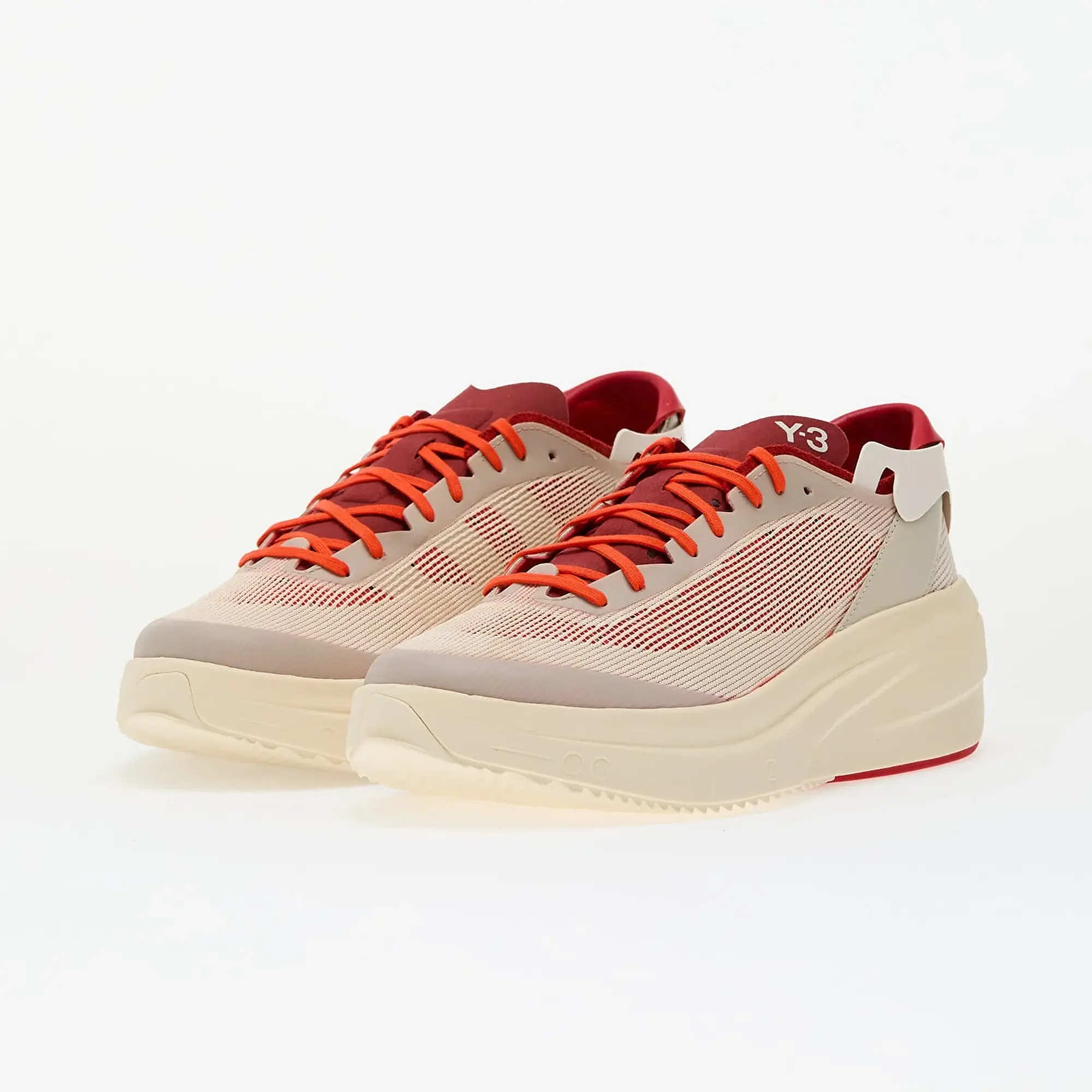 Sneakers Y-3 Subaya Crew White/ Better Scarlet/ Talc Eur 46 2/3