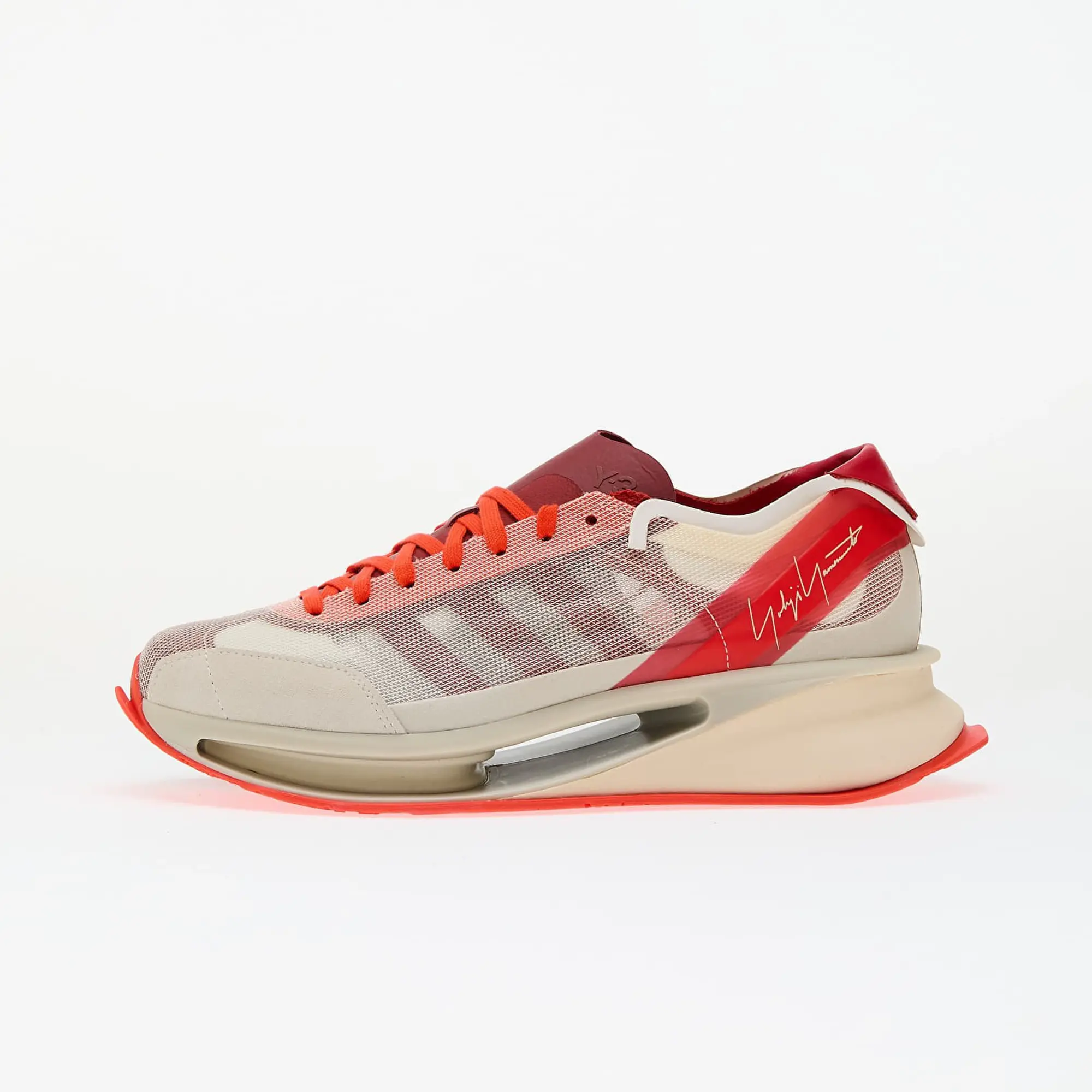 Sneakers Y-3 S-Gendo Run Crew White/ Talc/ Better Scarlet Eur 43 1/3