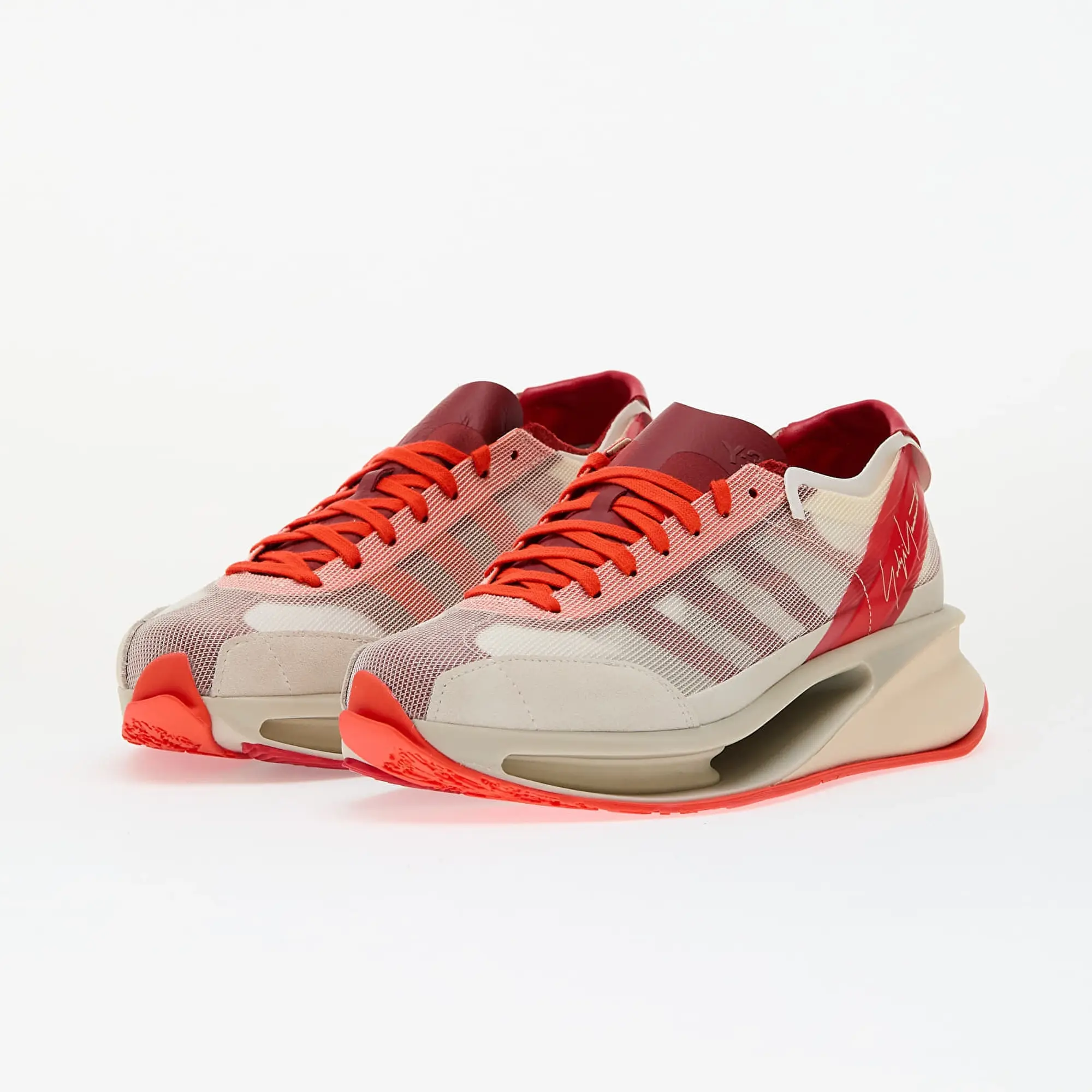 Sneakers Y-3 S-Gendo Run Crew White/ Talc/ Better Scarlet Eur 43 1/3