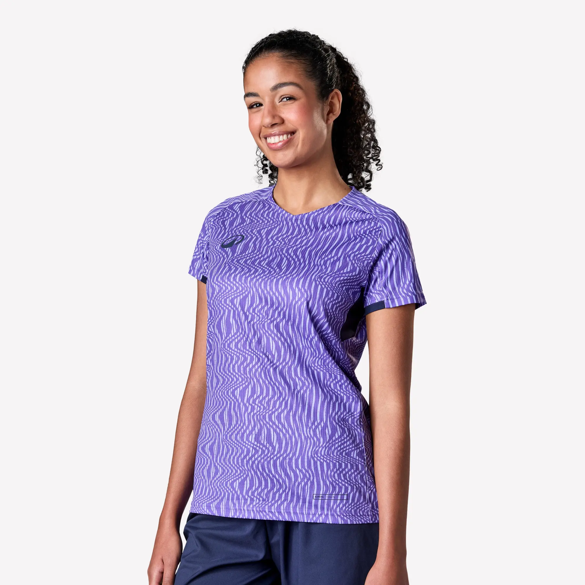 Kipsta Women's Football Shirt Viralto Matrix - Purple