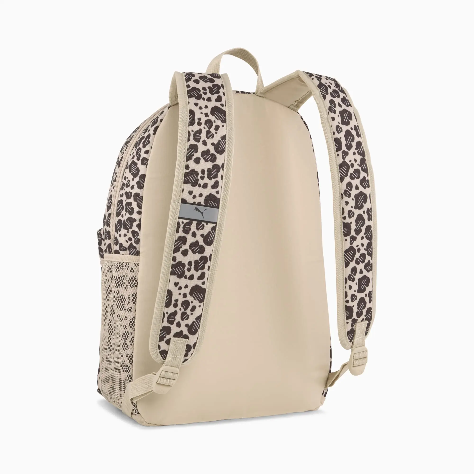 PUMA Phase All-Over Print Backpack, Toasted Almond/Animal/AOP