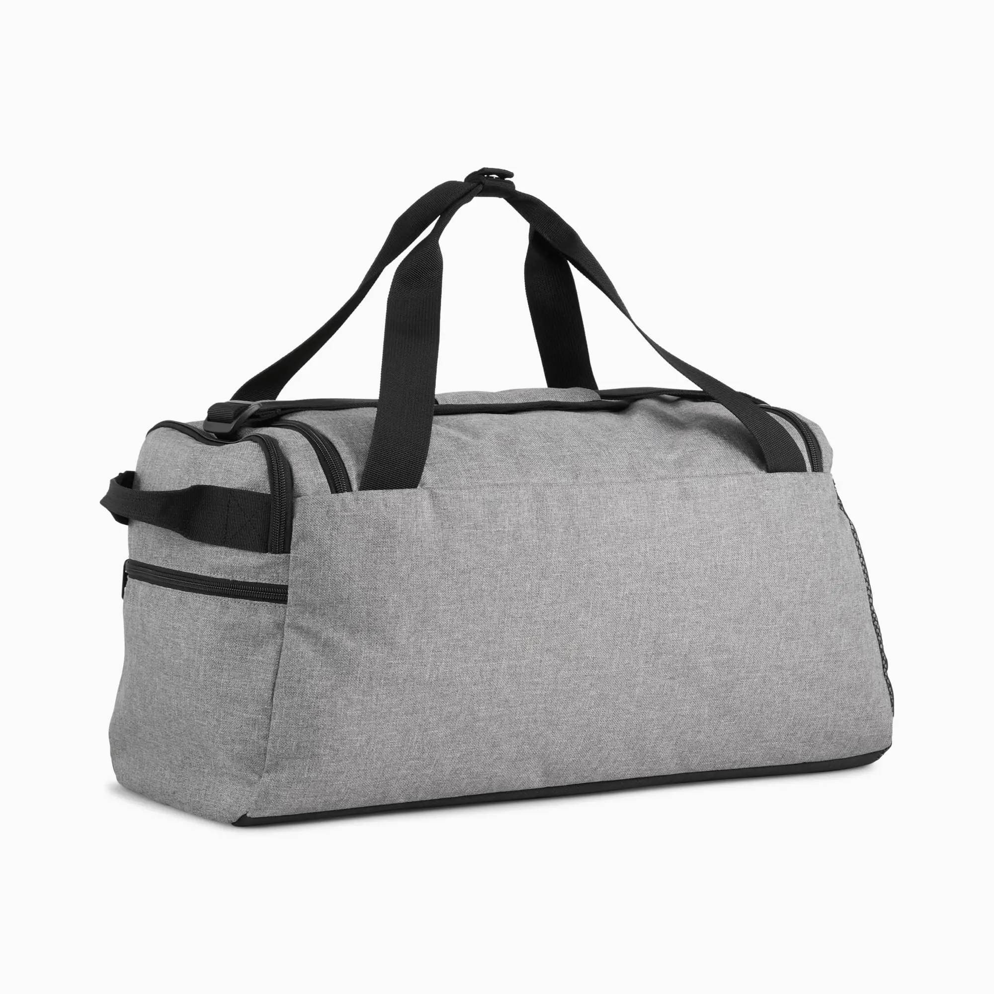 PUMA Buzz Heather 35L Small Sports Bag, Medium Grey Heather