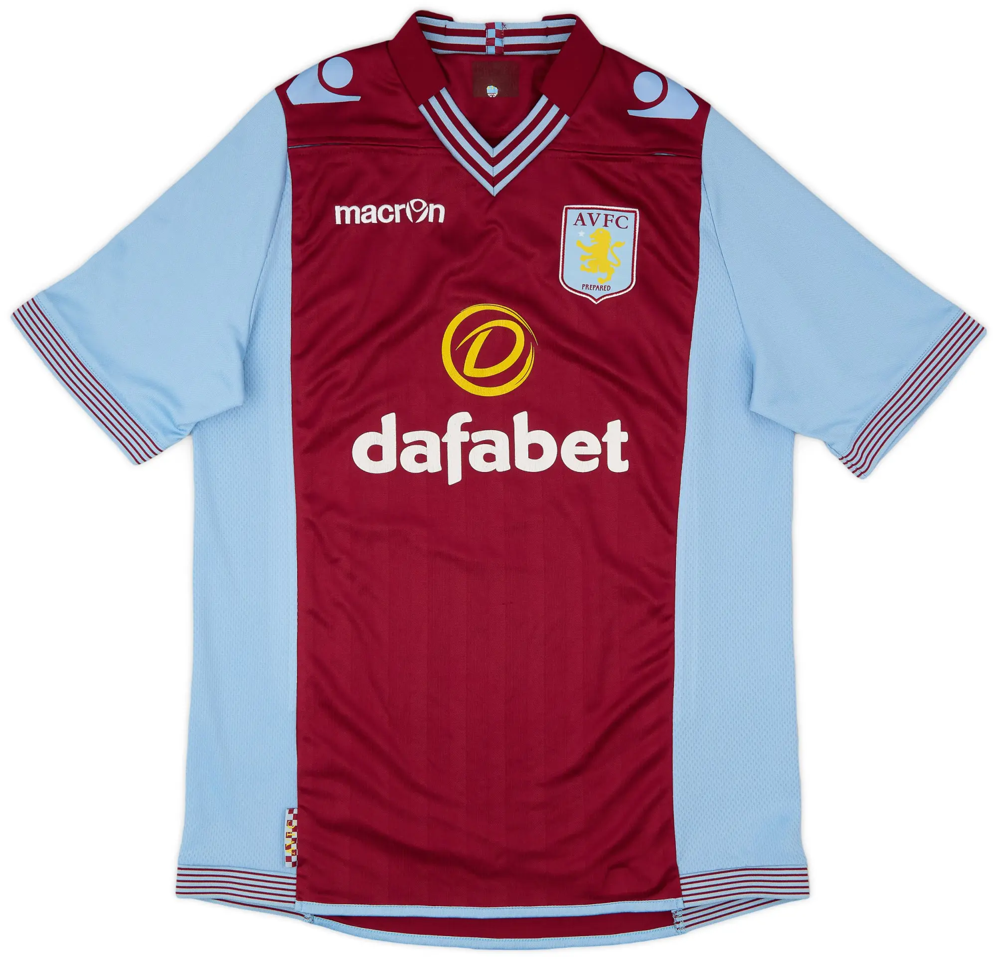 Macron 2013-14 Aston Villa Home Shirt Grealish #40 - 6/10 - (M)