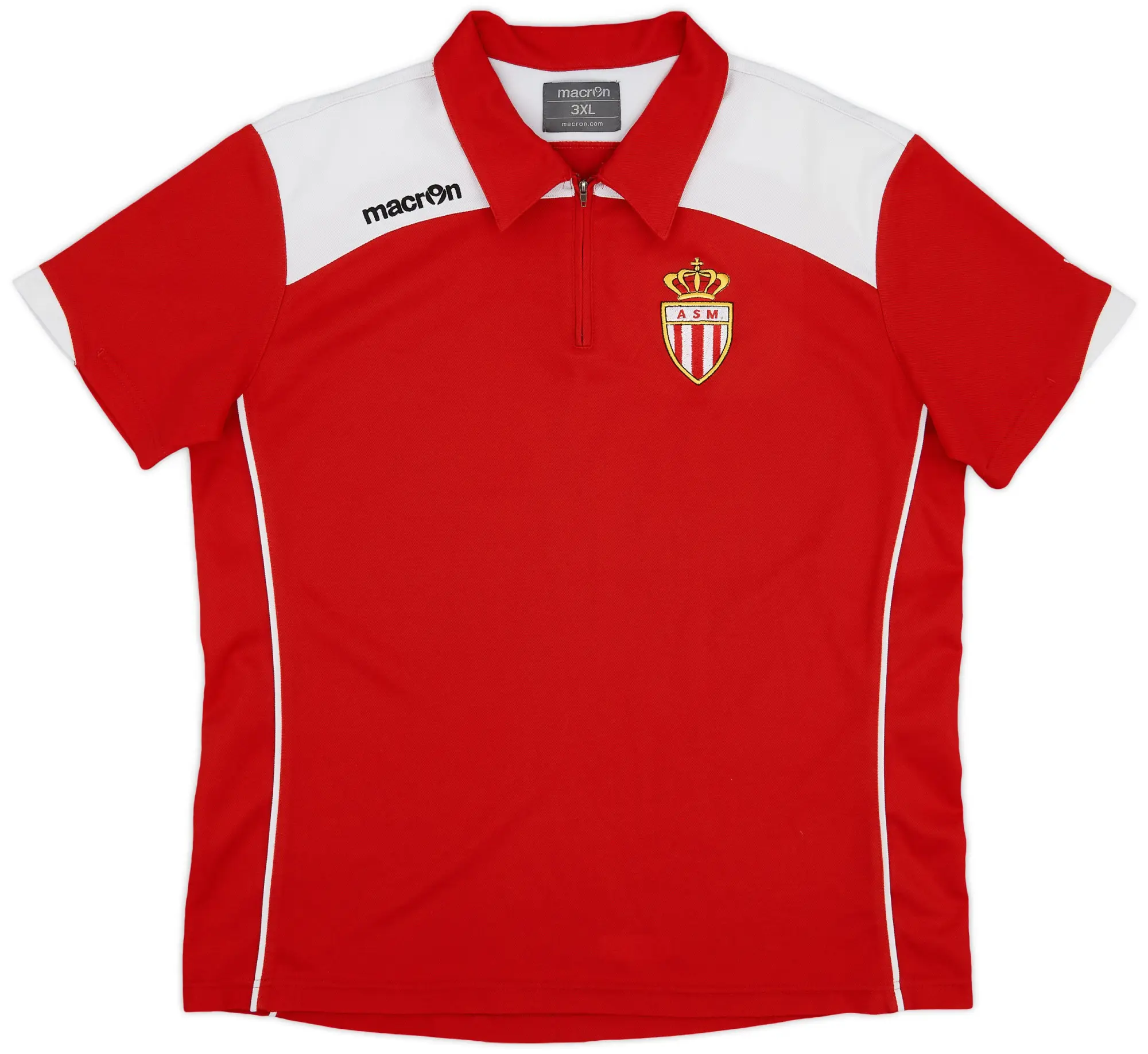 2011-13 Monaco Macron Polo Shirt - 8/10 - (3XL)