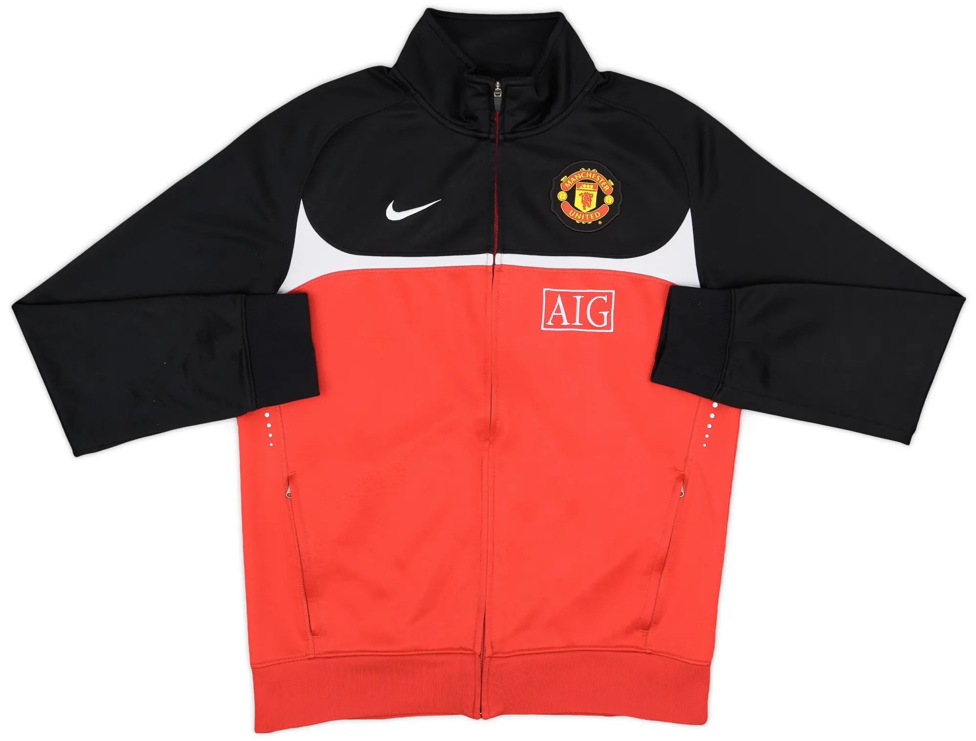 2010-11 Manchester United Nike Track Jacket - 7/10 - (L)
