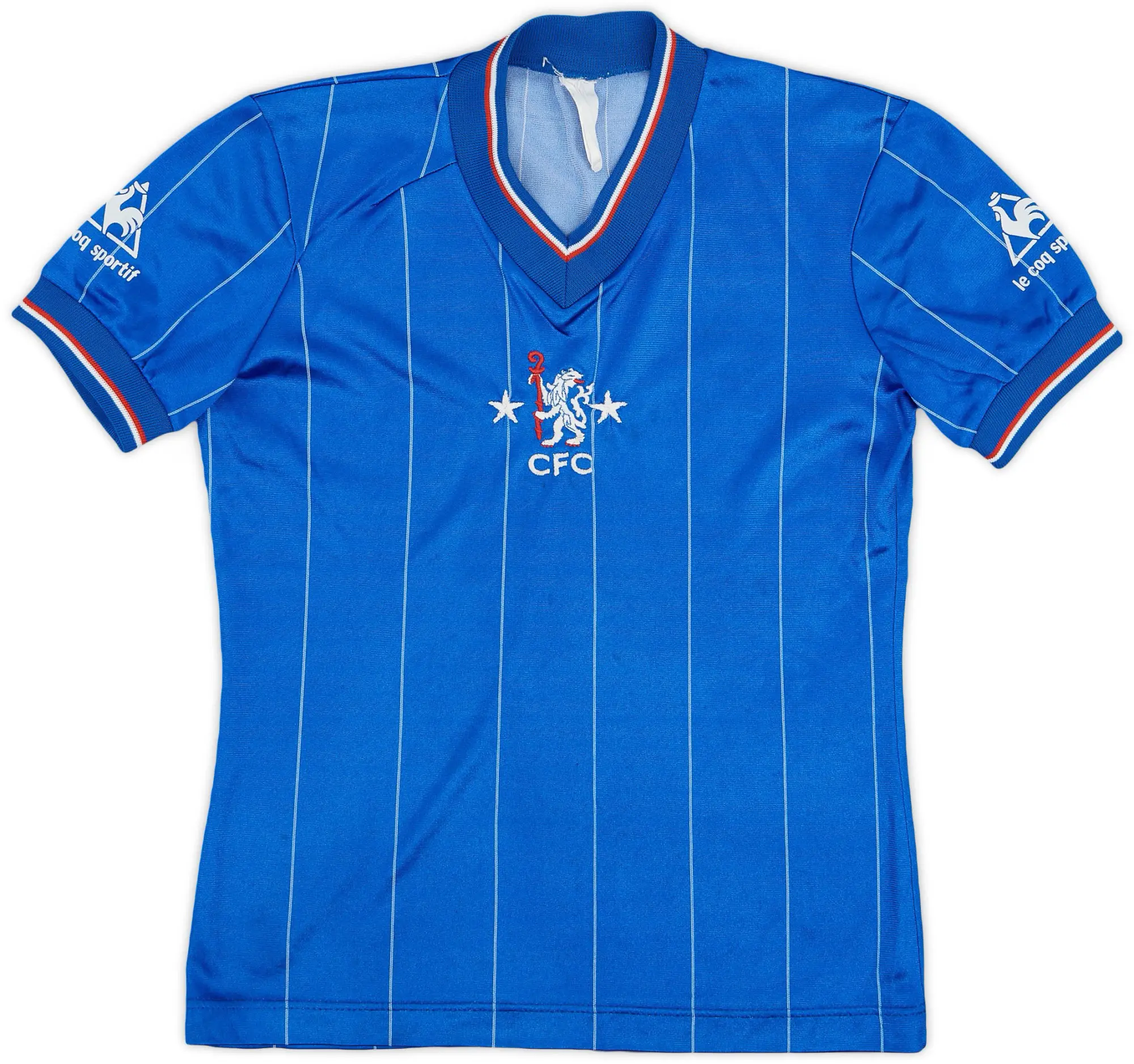 LeCoqSportif 1981-83 Chelsea Home Shirt - 8/10 - (L.Boys)