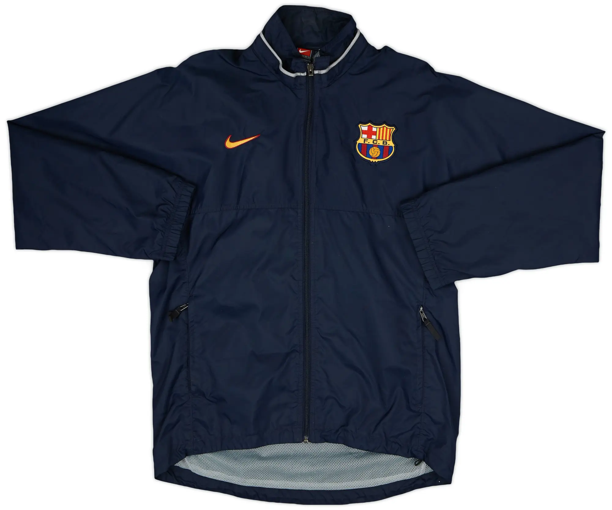 1999-00 Barcelona Nike Rain Jacket - 5/10 - (S)