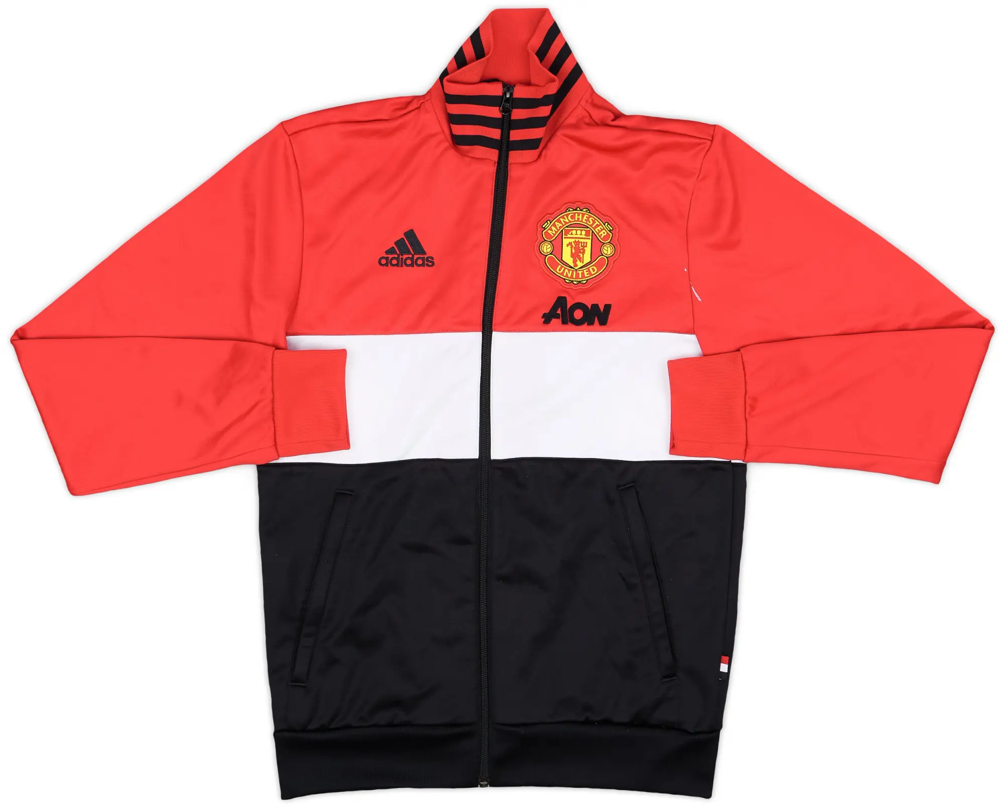 2019-20 Manchester United adidas Track Jacket - 8/10 - (S)