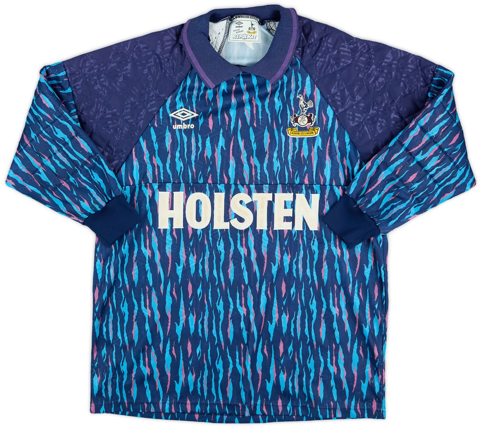 Umbro 1991-93 Tottenham GK Shirt #1 - 8/10 - (M)