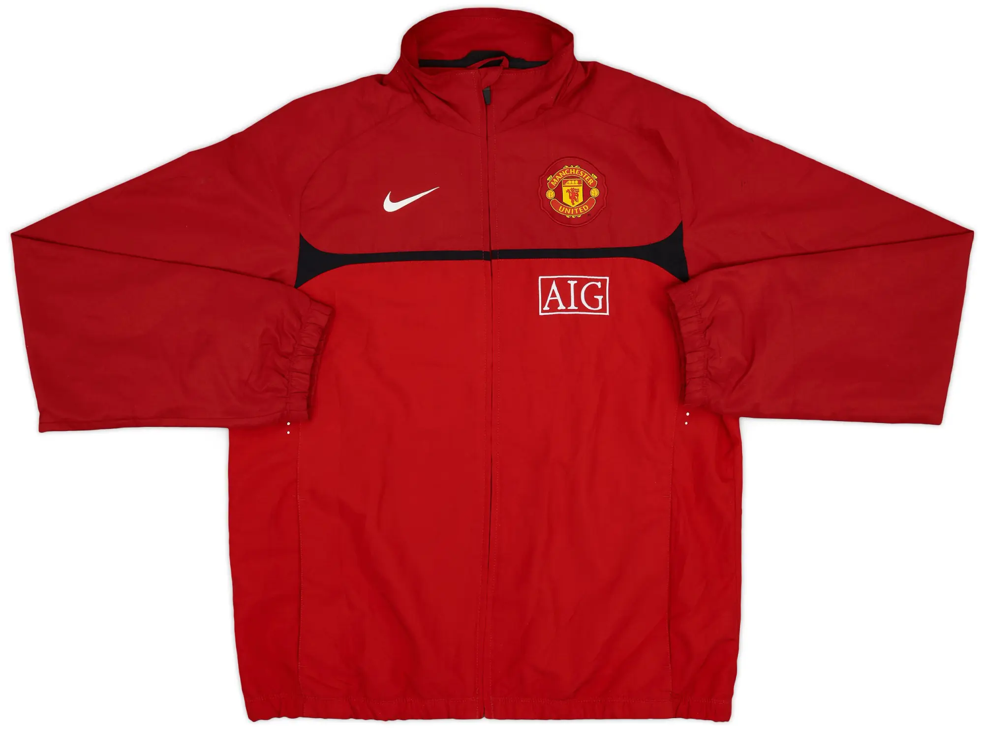 2009-10 Manchester United Nike Track Jacket - 9/10 - (L)