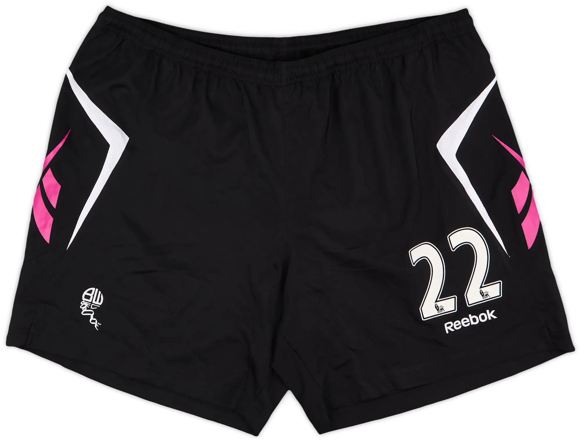 Reebok 2011-12 Bolton GK Shorts #22 (Jaaskelainen) - 9/10 - (XXL)