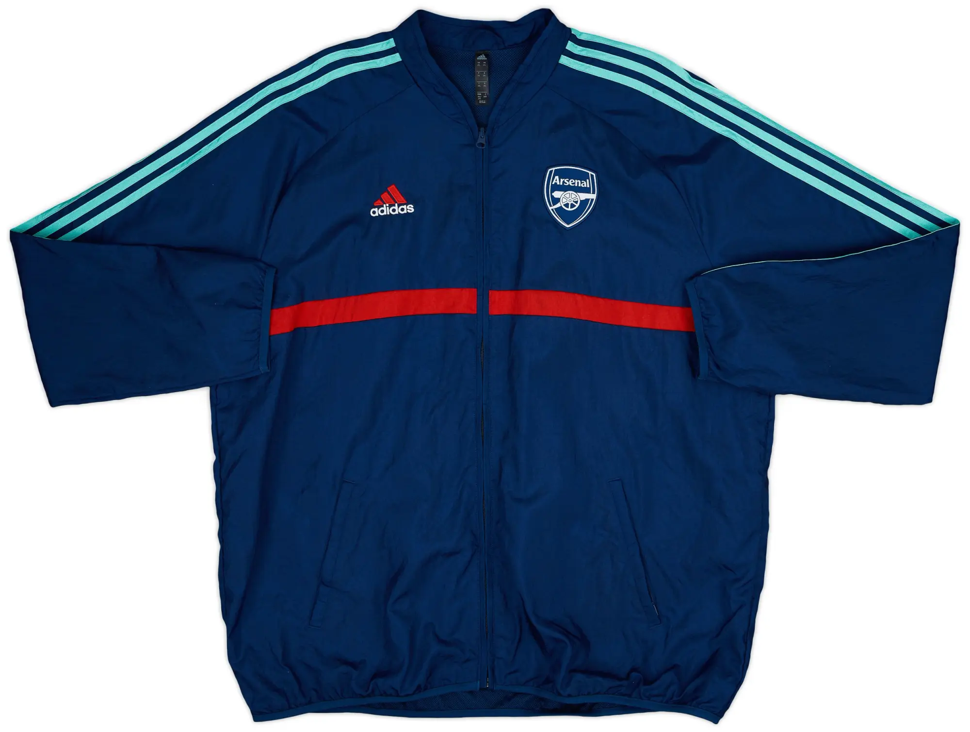 2021-22 Arsenal adidas Track Jacket - 8/10 - (XXL)