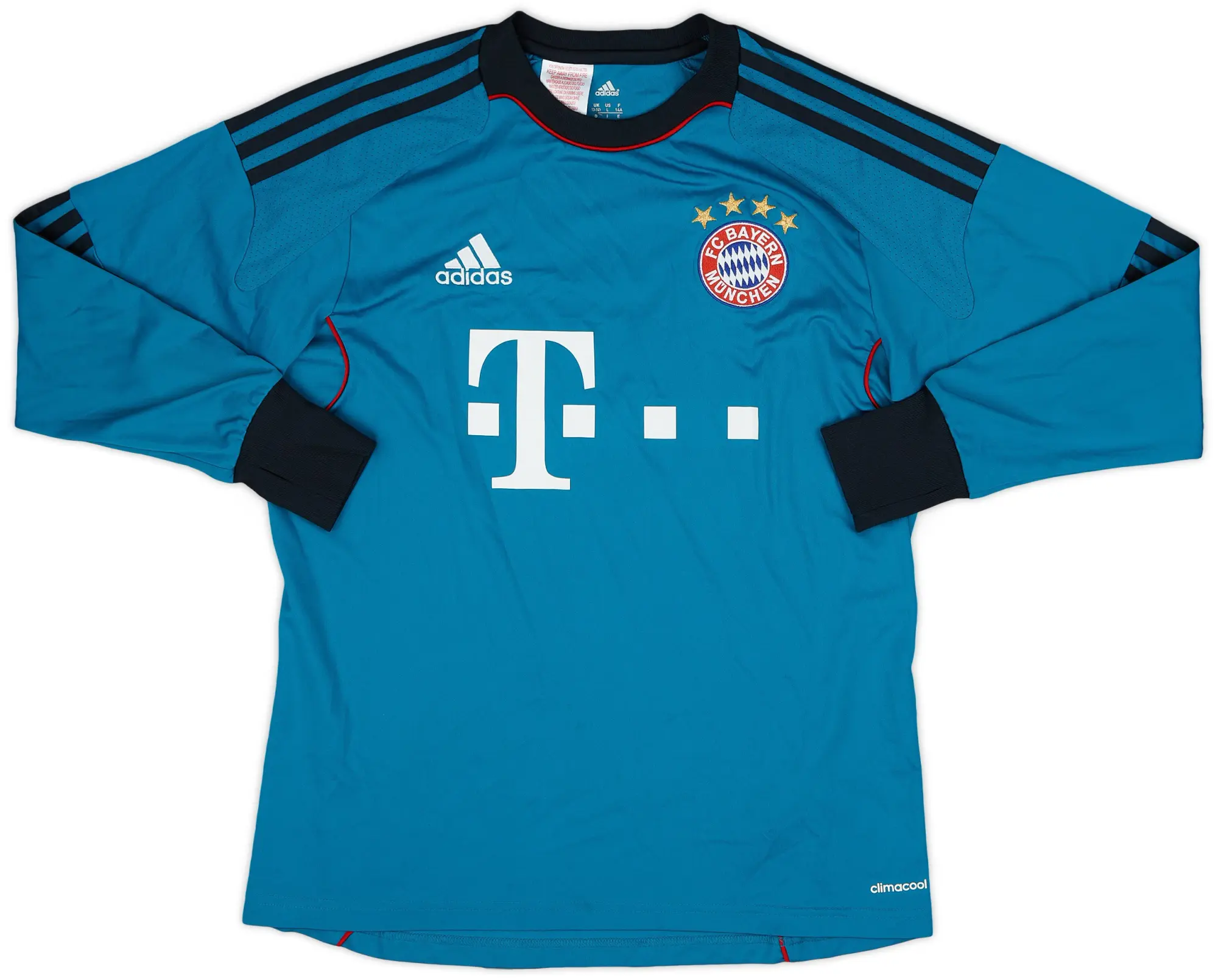 adidas 2013-14 Bayern Munich GK Shirt - 9/10 - (L.Boys)