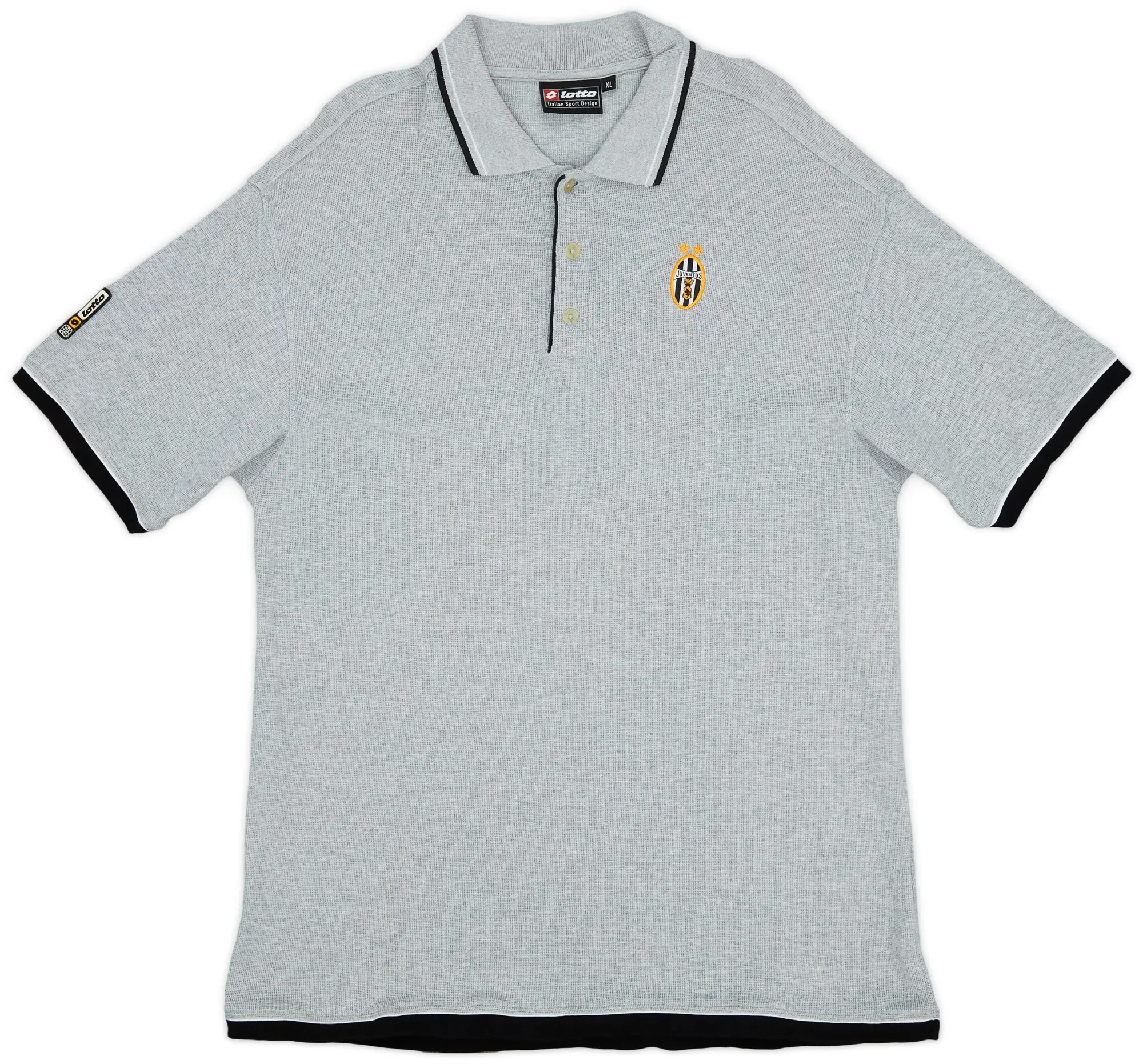 2001-02 Juventus Lotto Polo Shirt - 9/10 - (XL)