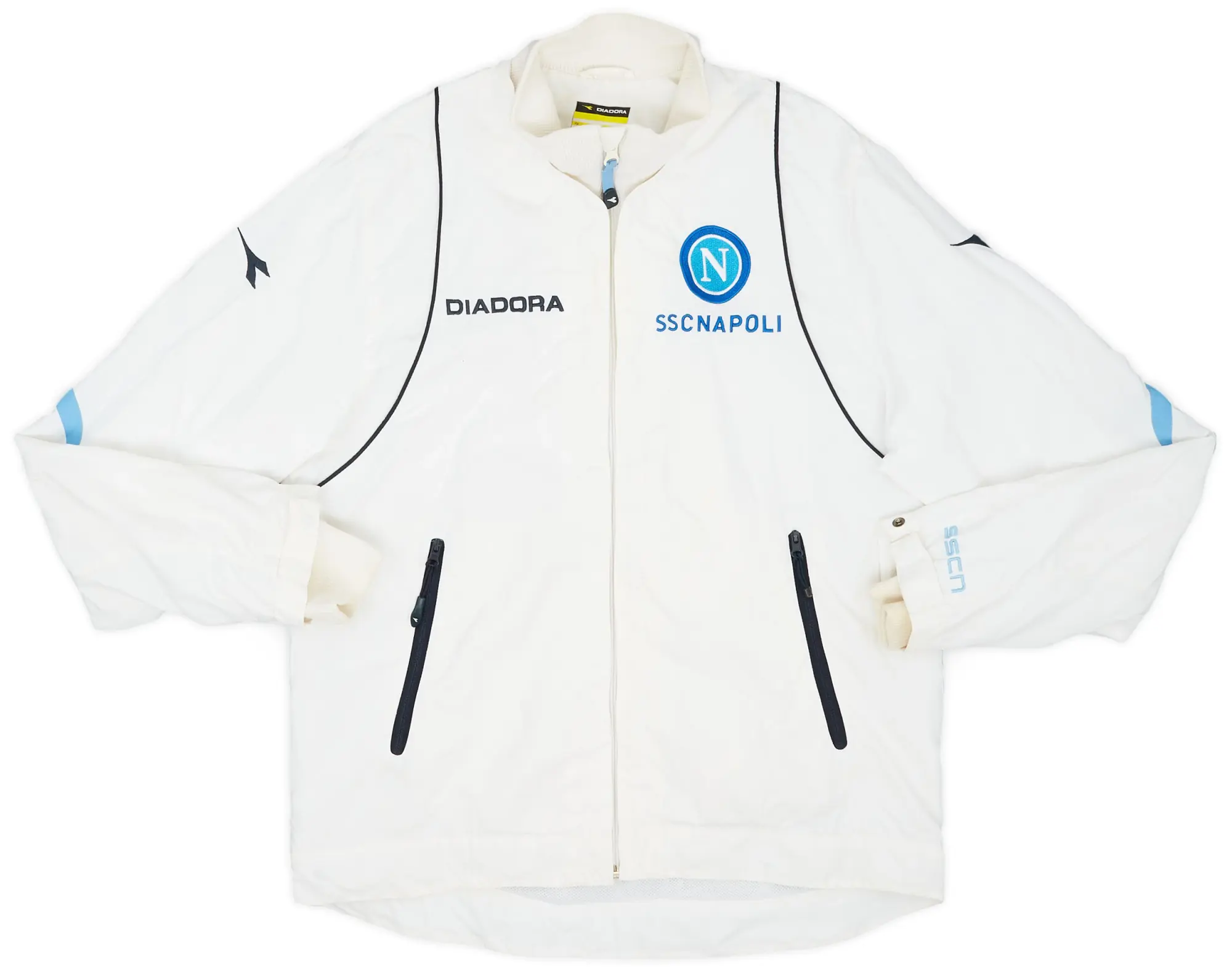 2007-08 Napoli Diadora Track Jacket - 8/10 - (XS)