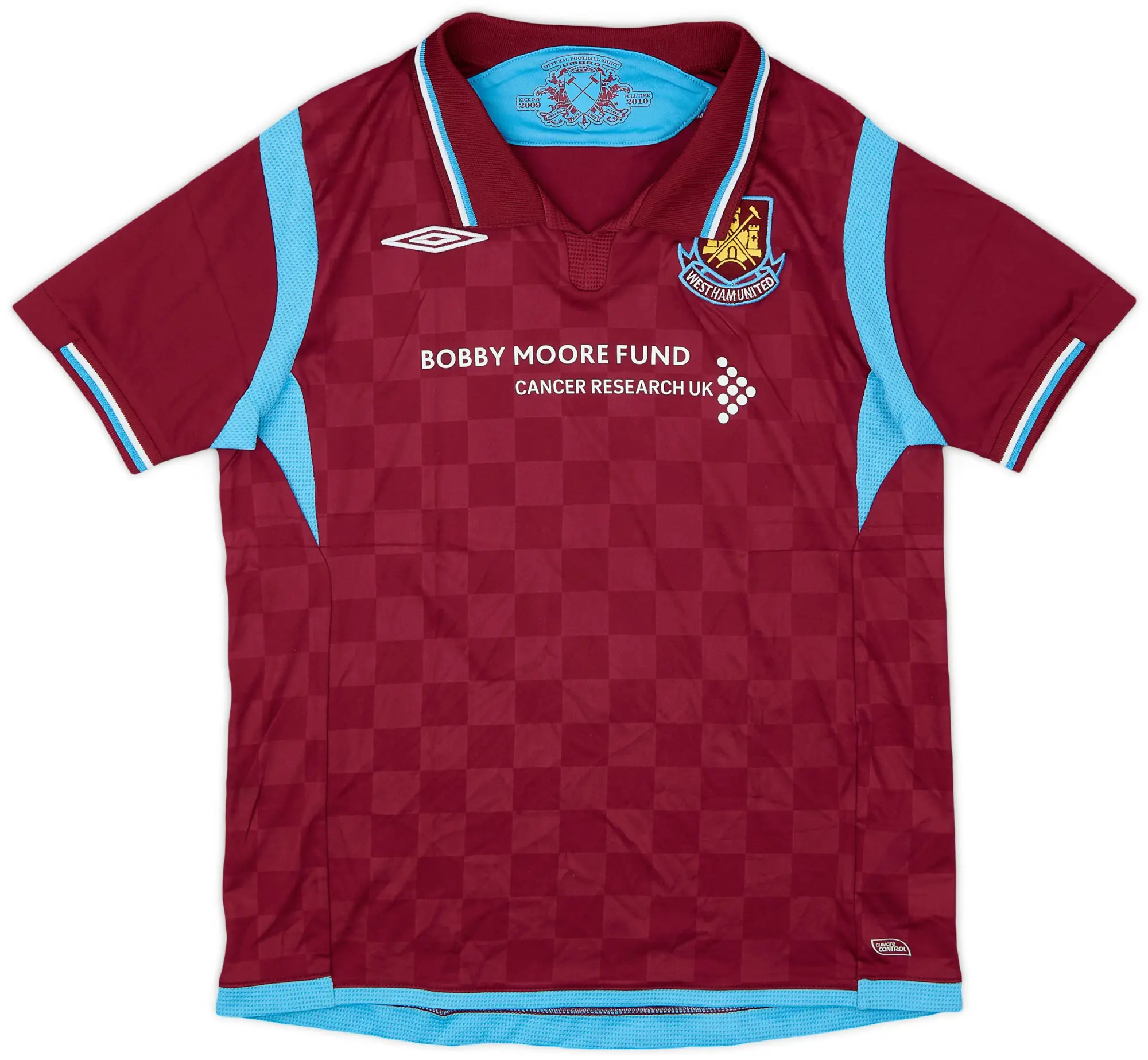 Umbro 2009-10 West Ham Home Shirt - 9/10 - (M.Boys)