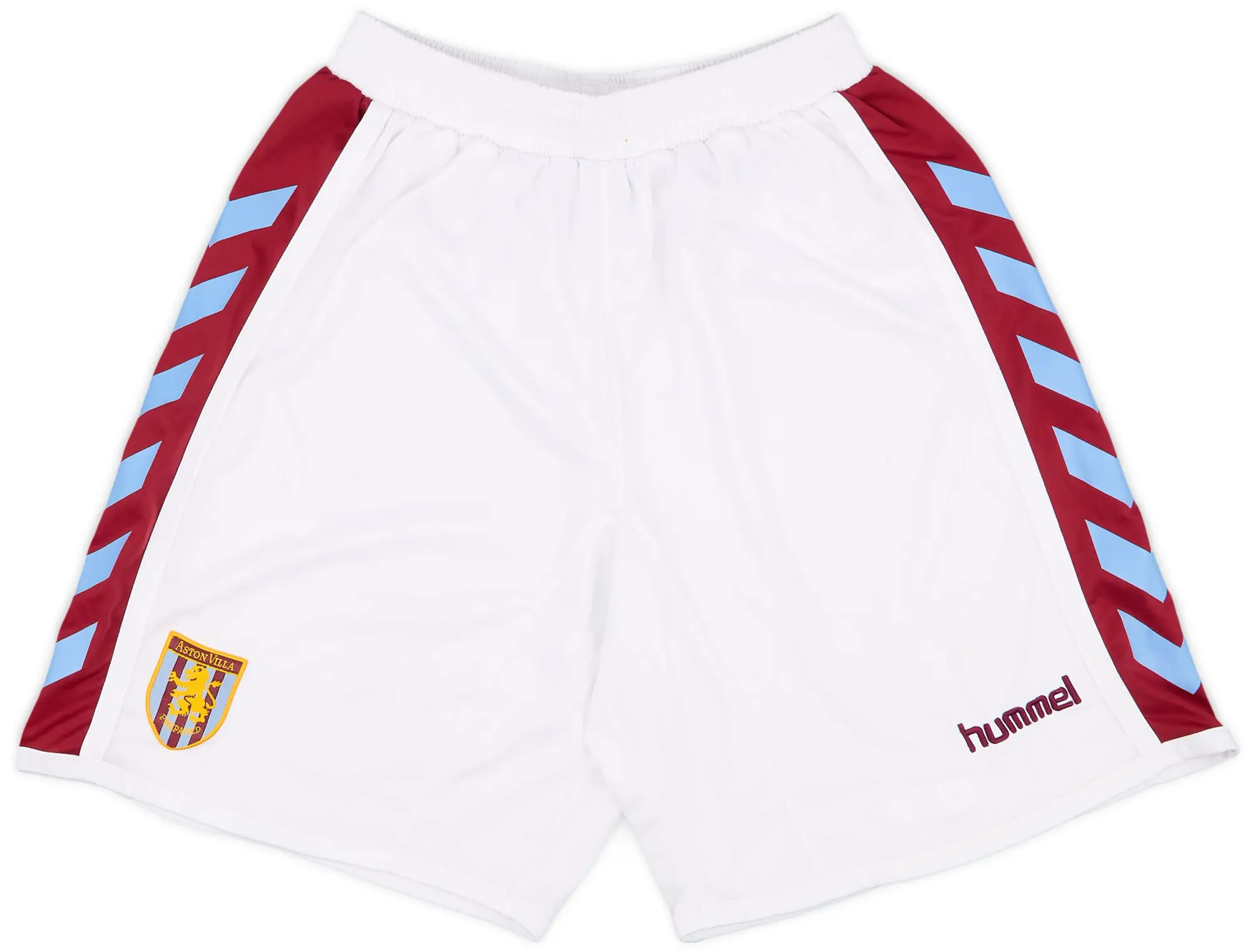 Hummel 2005-06 Aston Villa Home Shorts - 6/10 - (M)