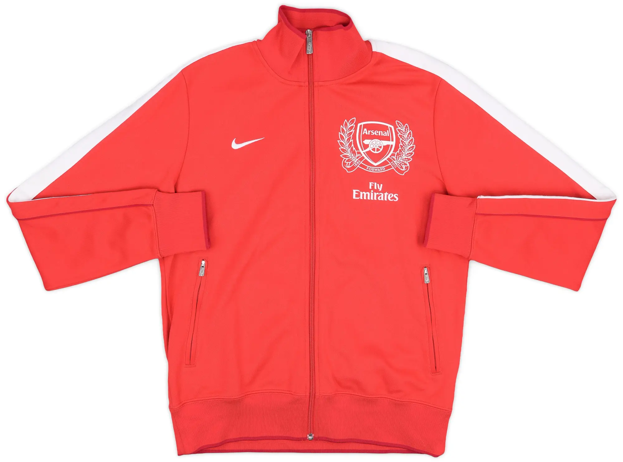 2011-12 Arsenal Nike Track Jacket - 8/10 - (M)