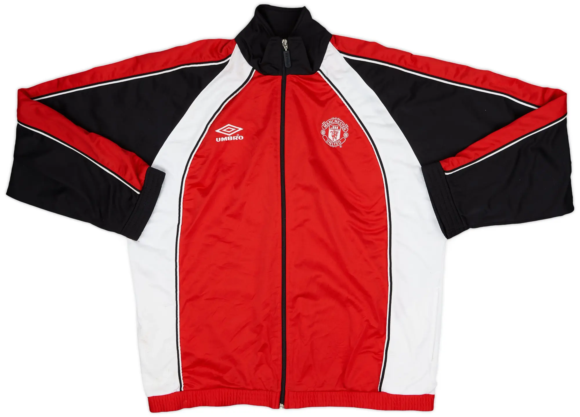 1999-00 Manchester United Umbro Track Jacket - 6/10 - (L)