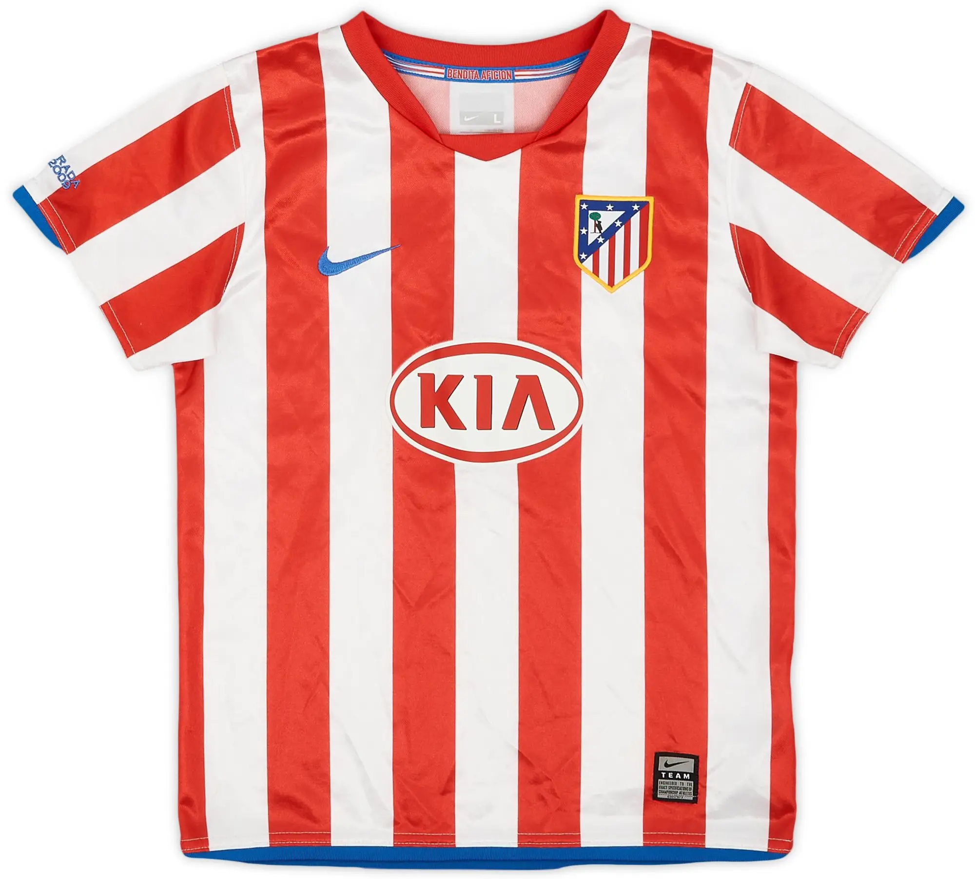 Nike 2008-09 Atletico Madrid Home Shirt - 8/10 - (6-7 Years)