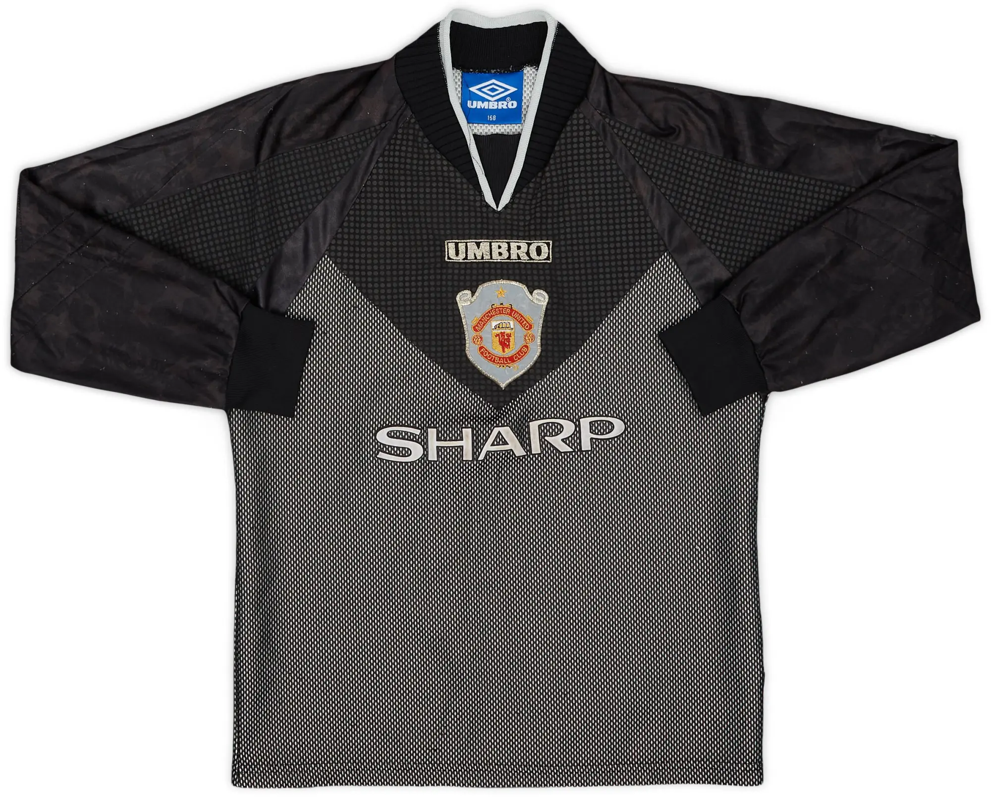 Umbro 1998-99 Manchester United GK Shirt - 8/10 - (L.Boys)