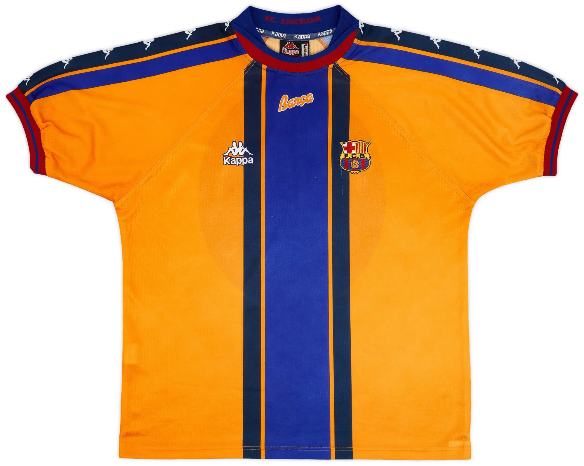 Kappa 1997-98 Barcelona Away Shirt - 8/10 - (L)