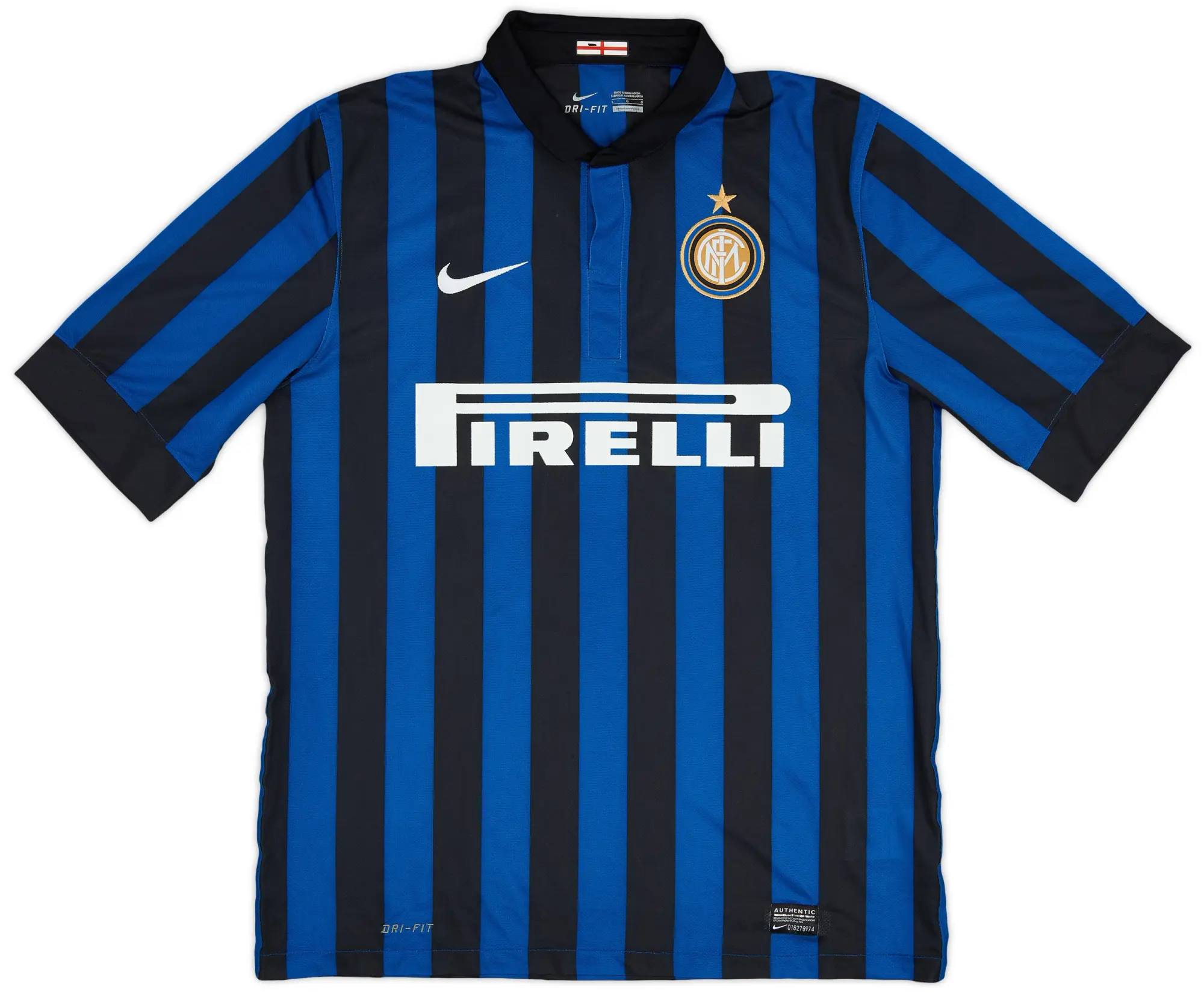 Nike 2011-12 Inter Milan Home Shirt - 6/10 - (L)