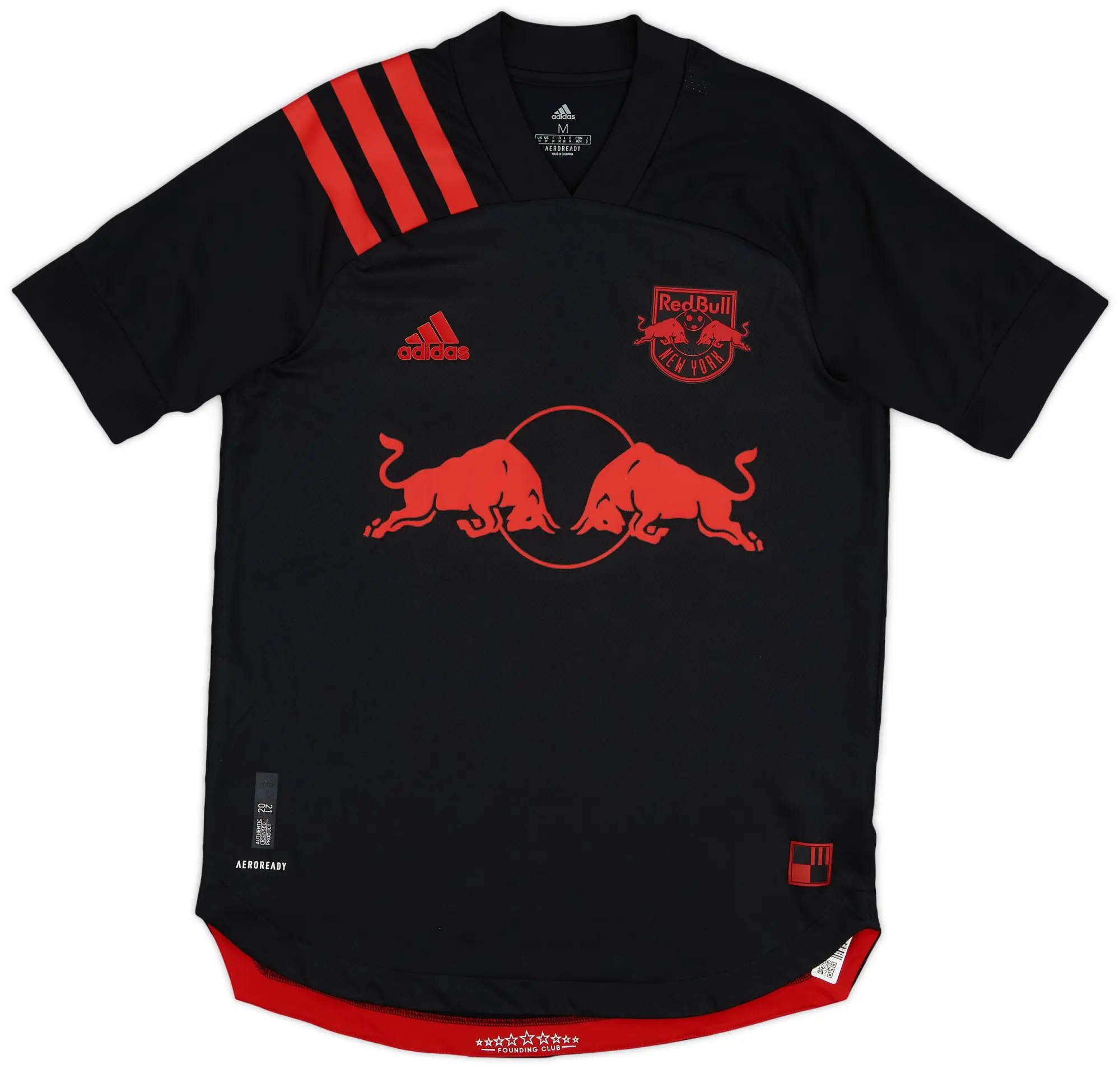 adidas 2020 New York Red Bulls Authentic Away Shirt - 9/10 - (M)