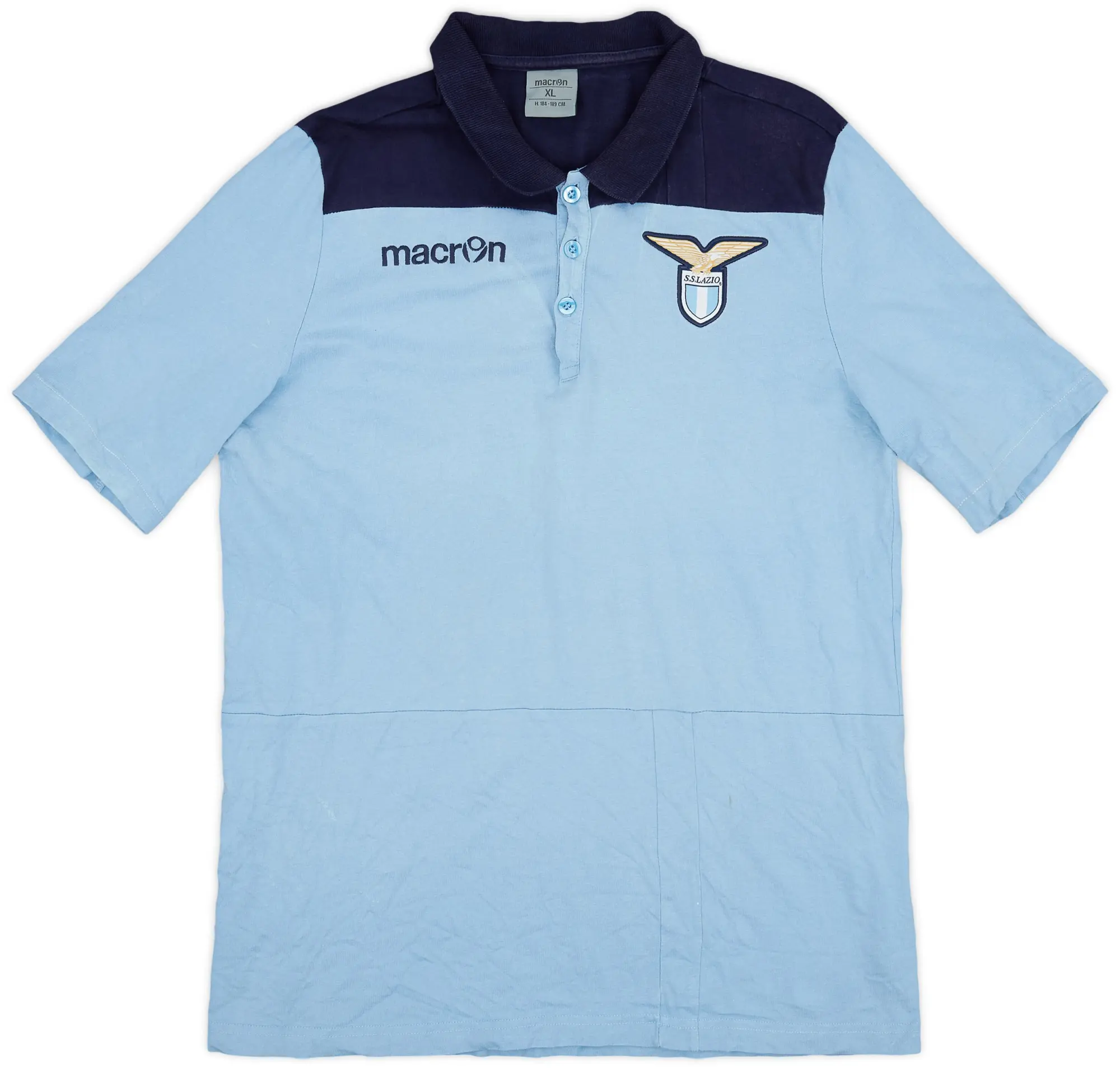 2012-13 Lazio Macron Polo Shirt - 5/10 - (XL)