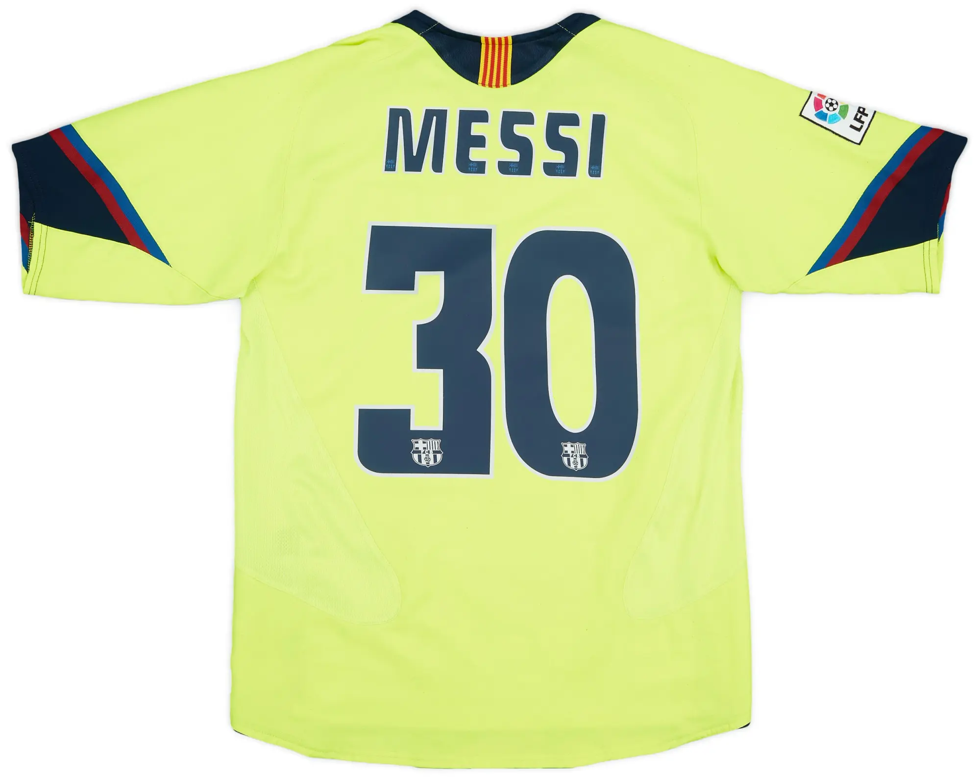 Nike 2005-06 Barcelona Away Shirt Messi #30 - 6/10 - (S)