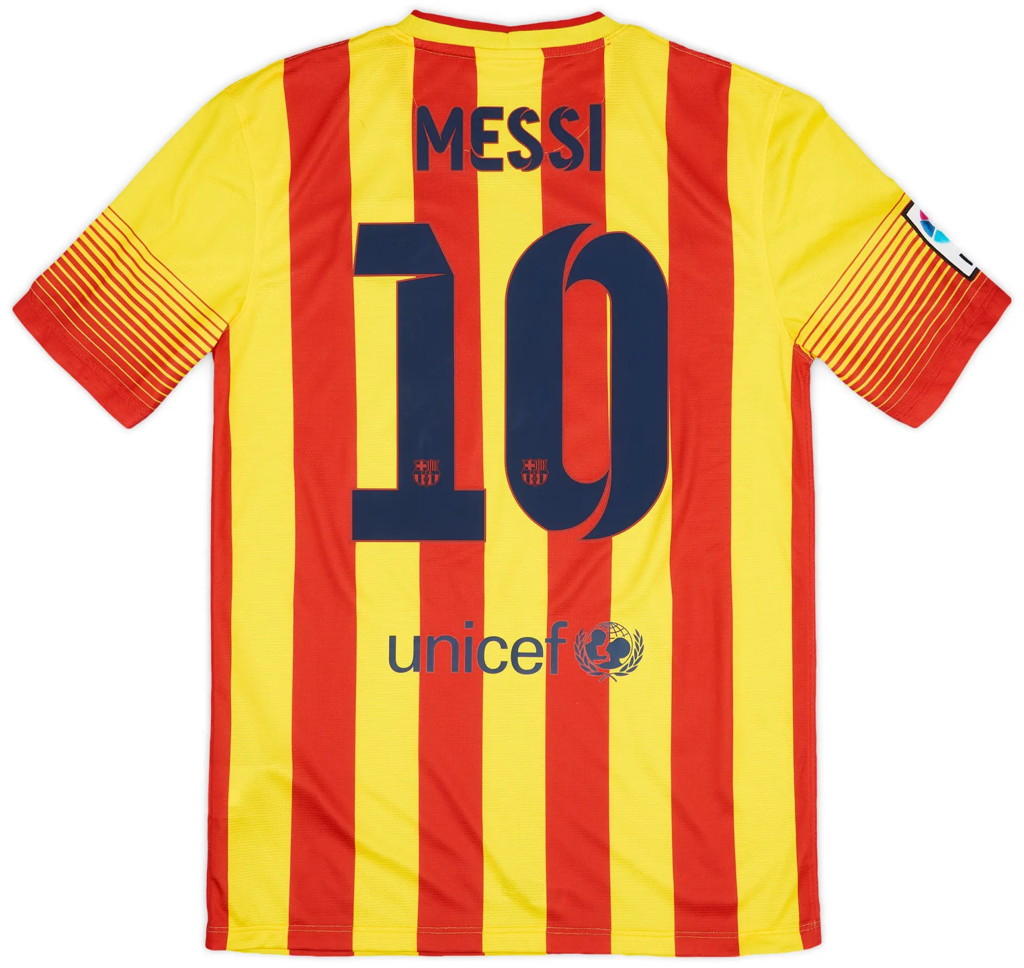 Nike 2013-15 Barcelona Away Shirt Messi #10 - 8/10 - (S)