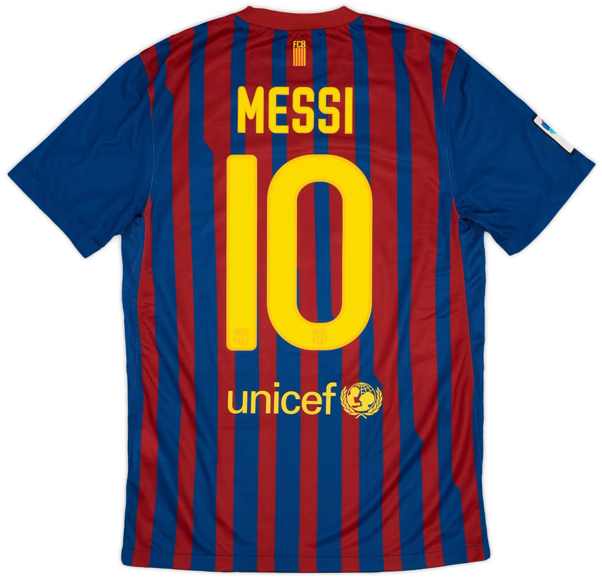 Nike 2011-12 Barcelona Home Shirt Messi #10 - 8/10 - (S)