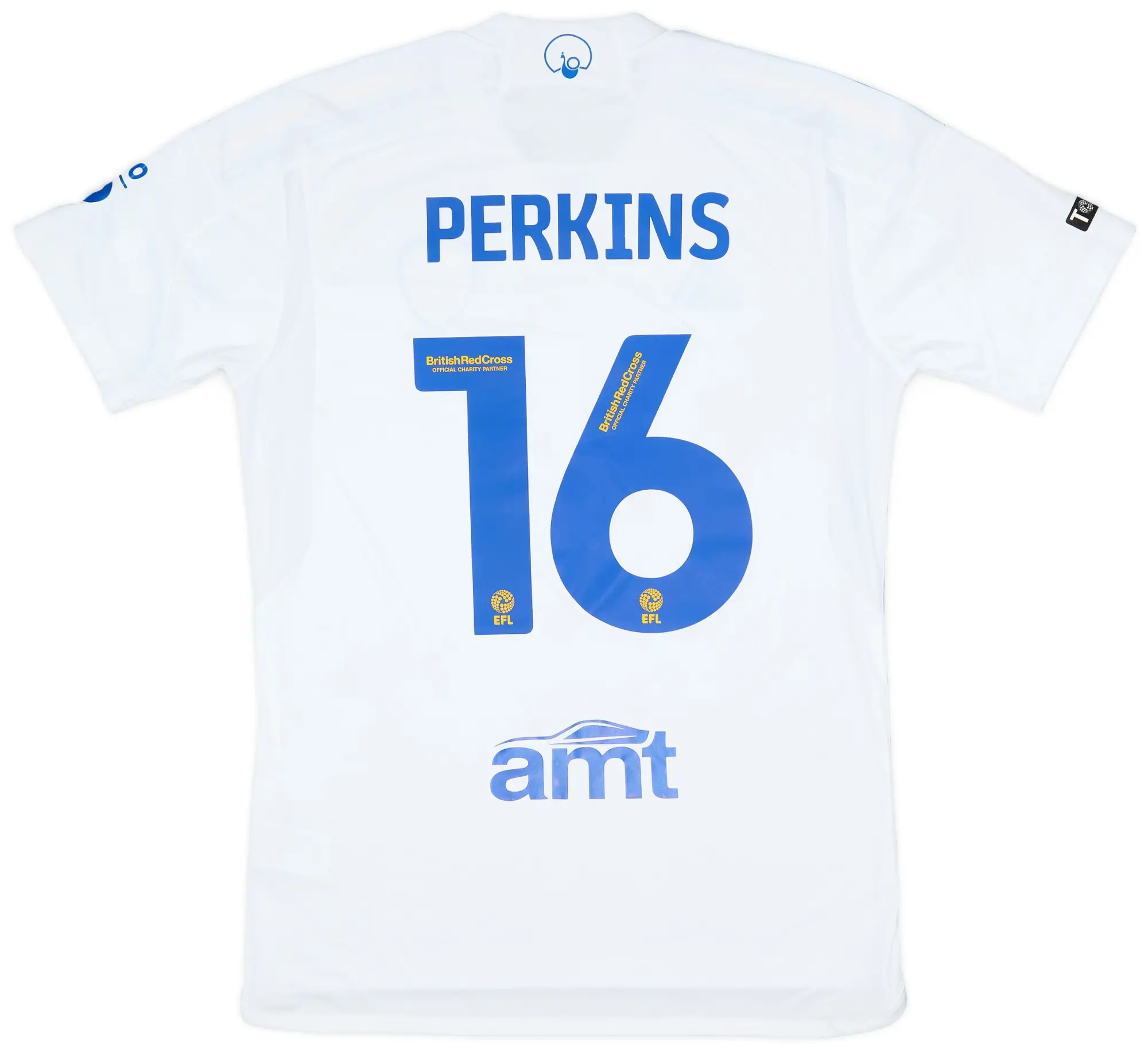 adidas 2023-24 Leeds Match Issue Home Shirt Perkins #16